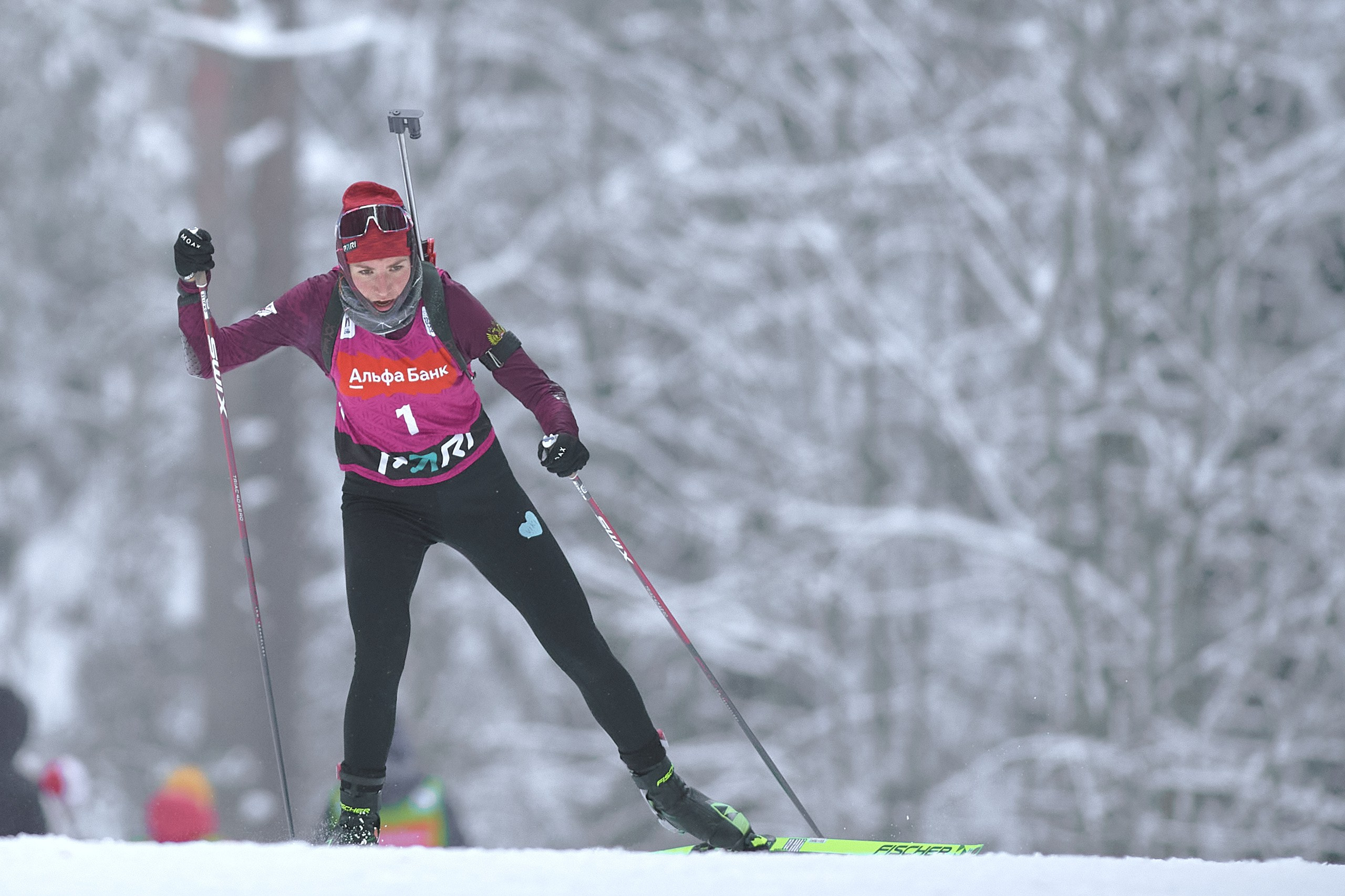 Биатлон. Чемпионат России — 2024/2025, 3-й этап, Ижевск. Ижевская винтовка. Спортивный репортажный фотограф в Ижевске Сергей Мерзляков