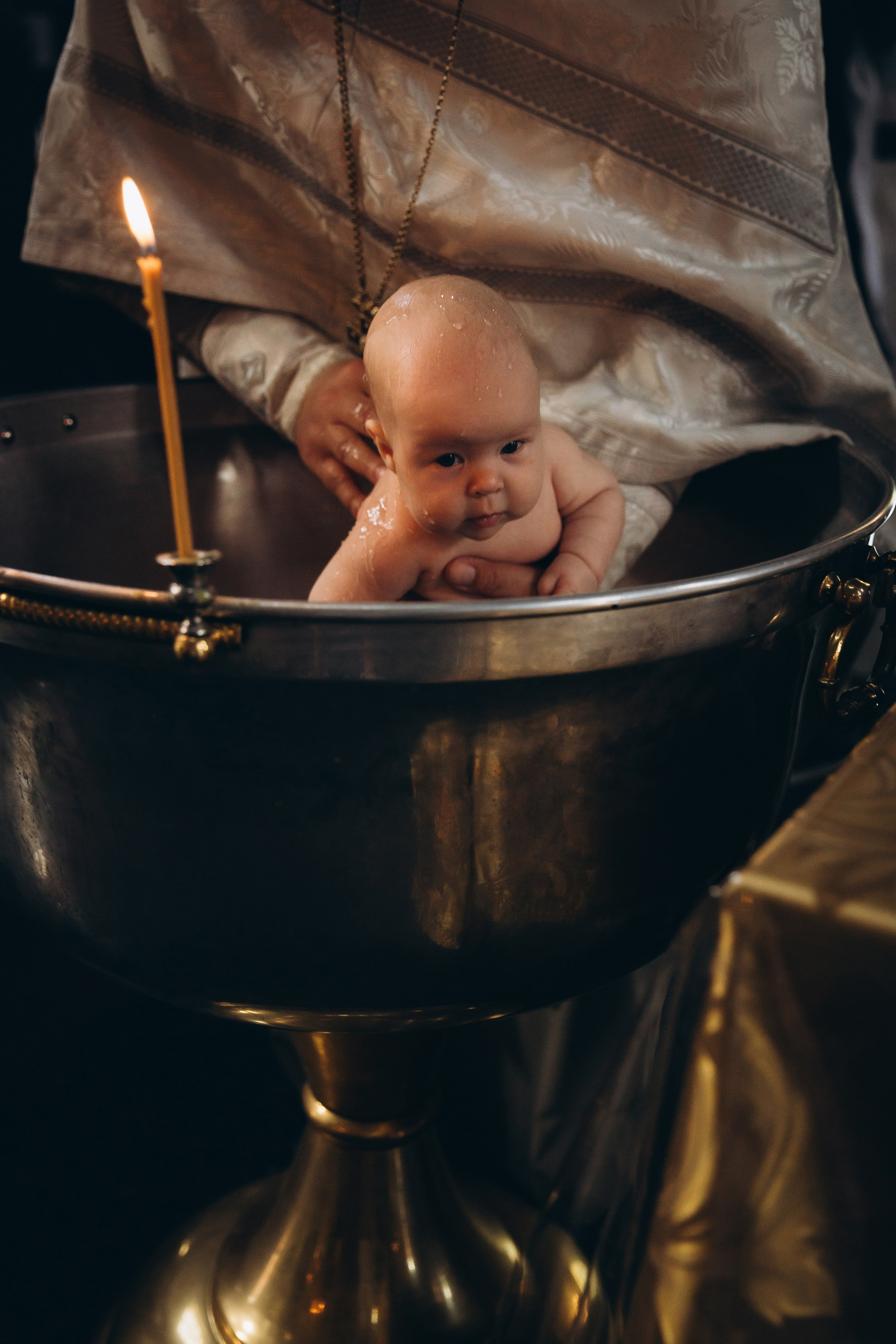Таинство Крещения Евы. Фотограф в Краснодаре Алла Потоцкая