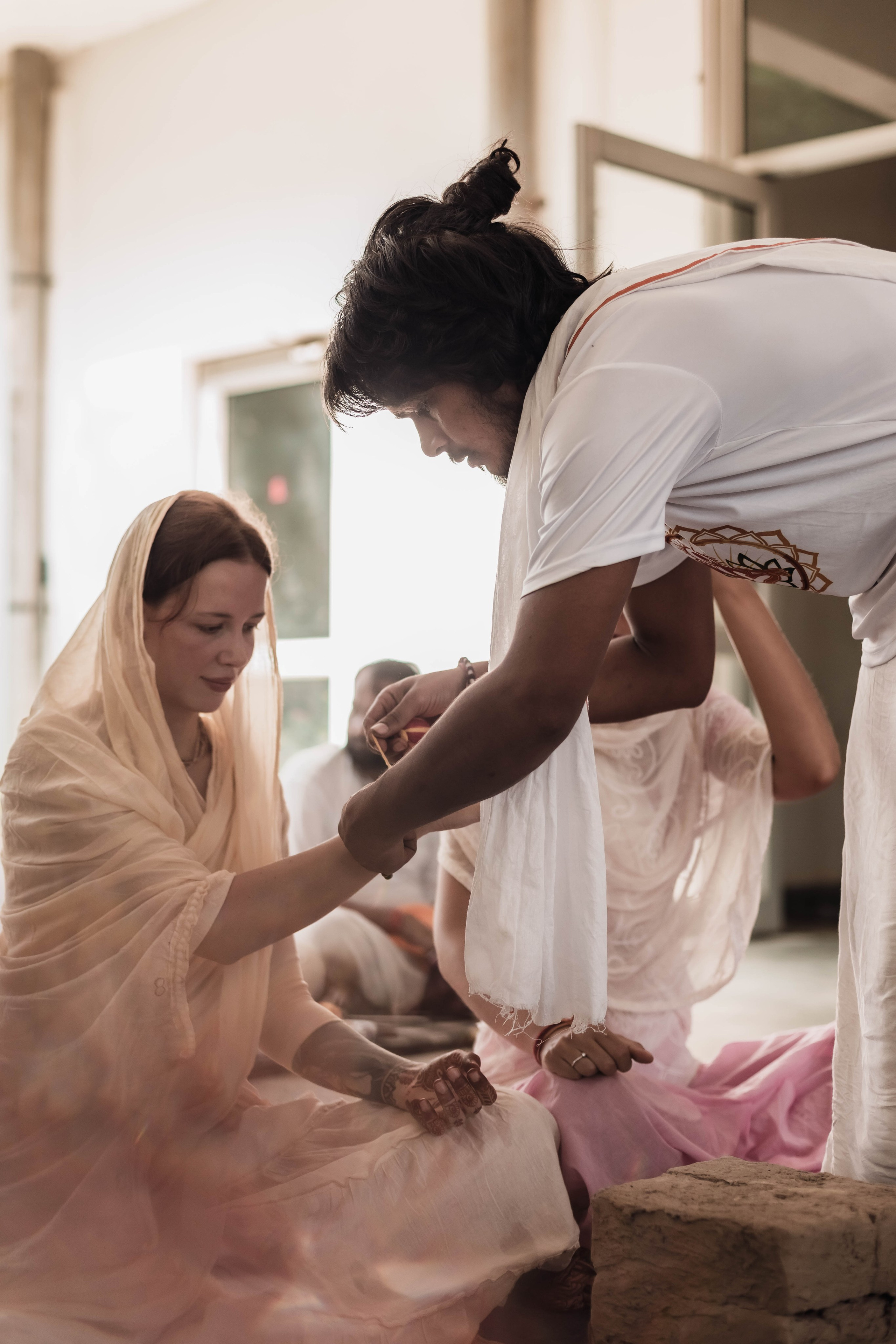Pitri Paksha yagyas & poojas Devraha Baba ji ashram. Mariam Bagdasaryan