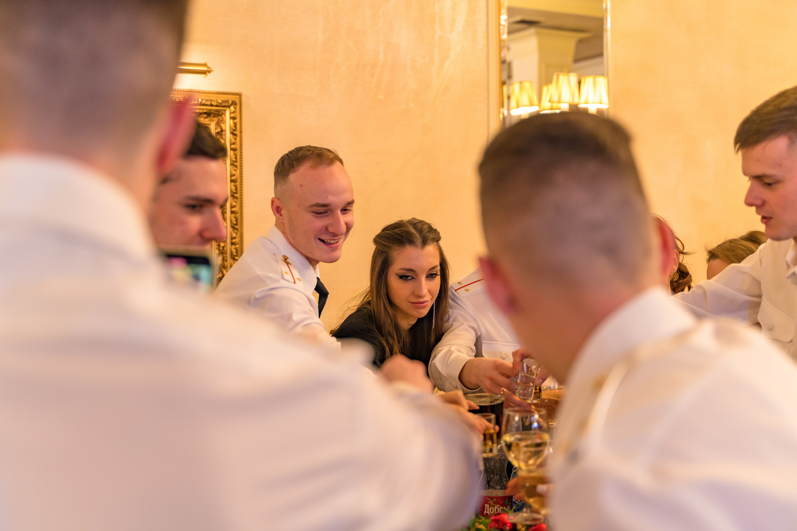 Фотосъемка выпуска военной академии и вручение дипломов