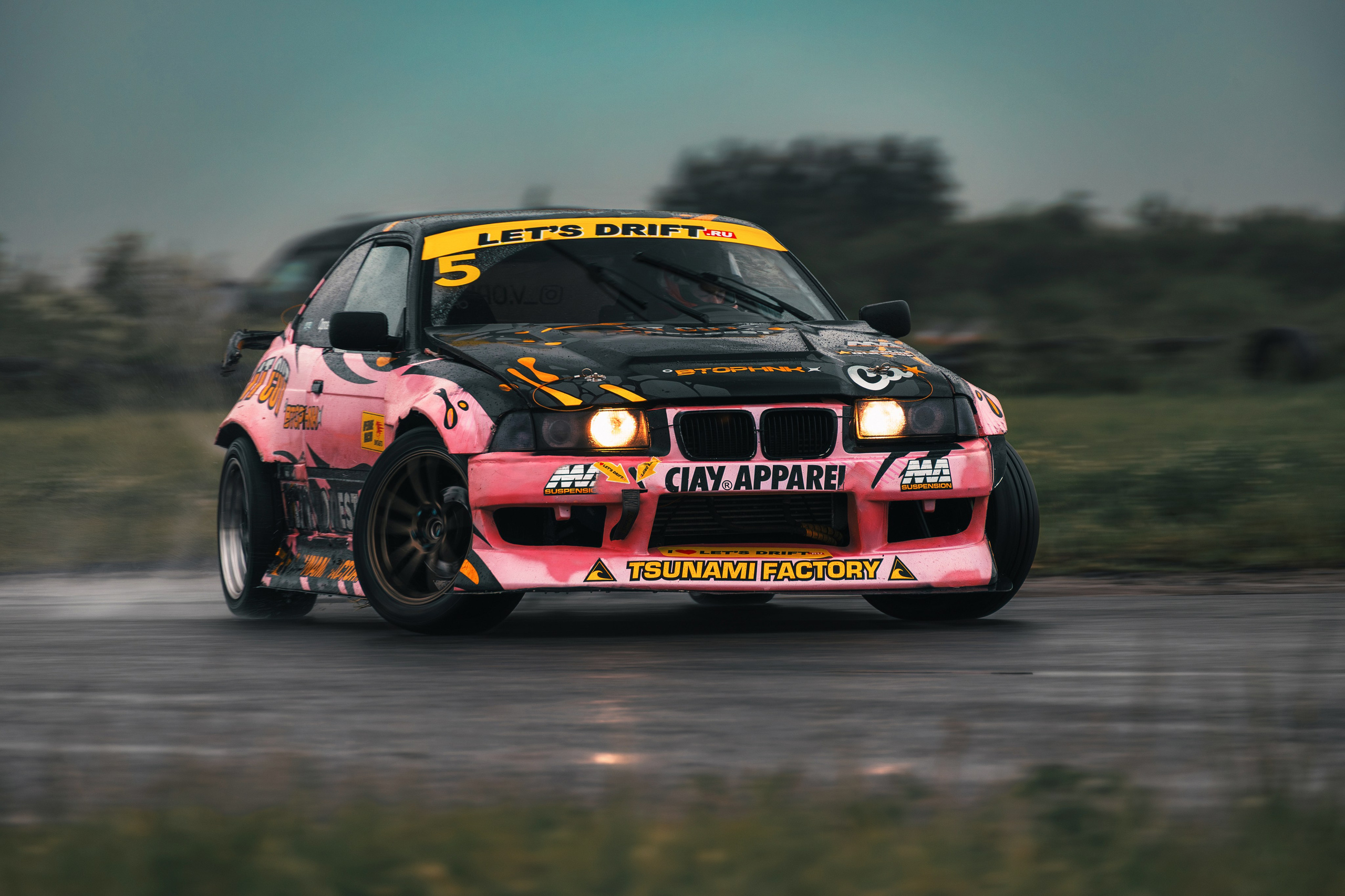 Фоторепортаж с «Больших Гонок» — дрифт, драг, звук