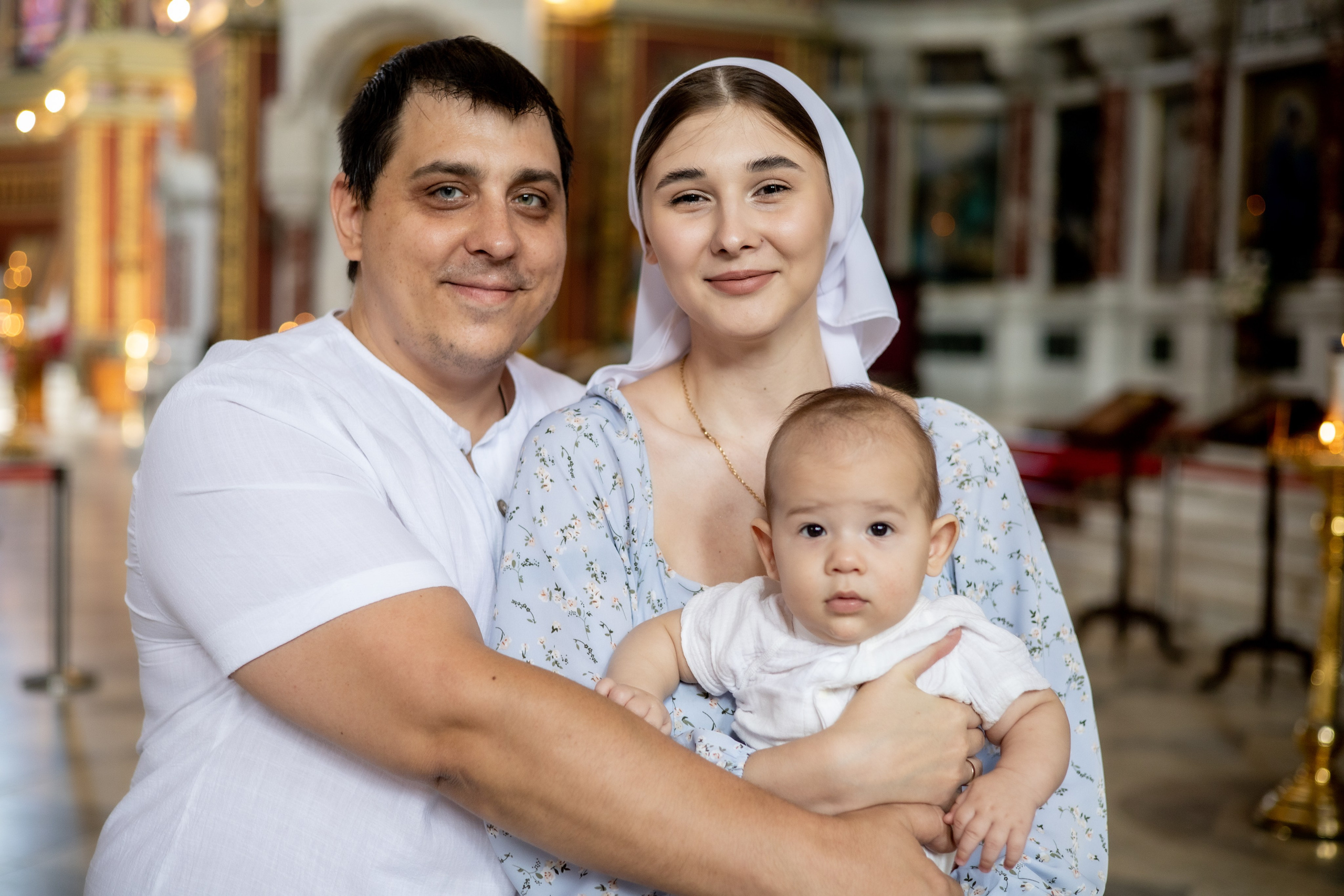 Крещение Максима. Фотограф Надежда Лукьянова