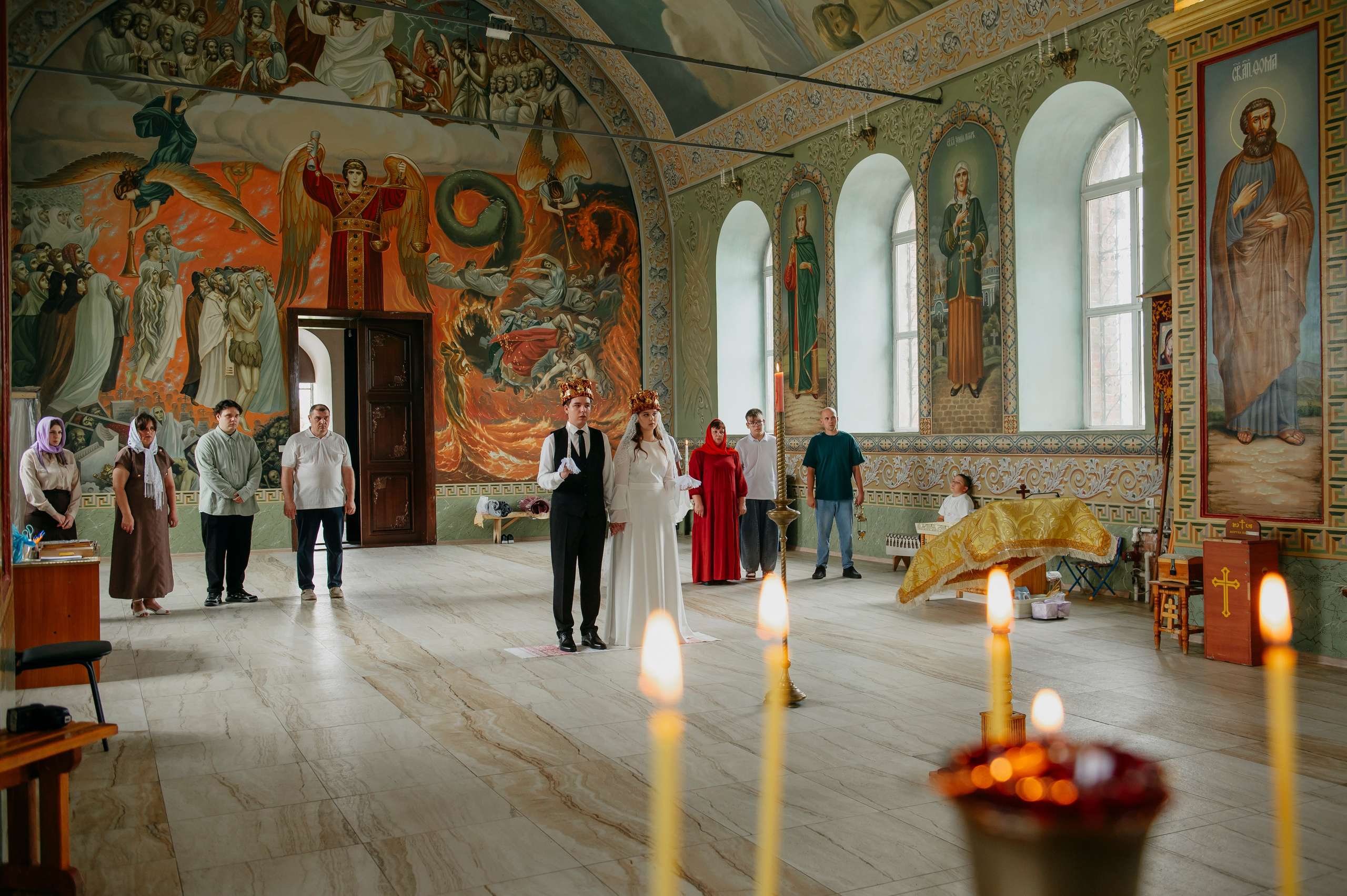 Таинство венчания. Фотограф Дарья Семина