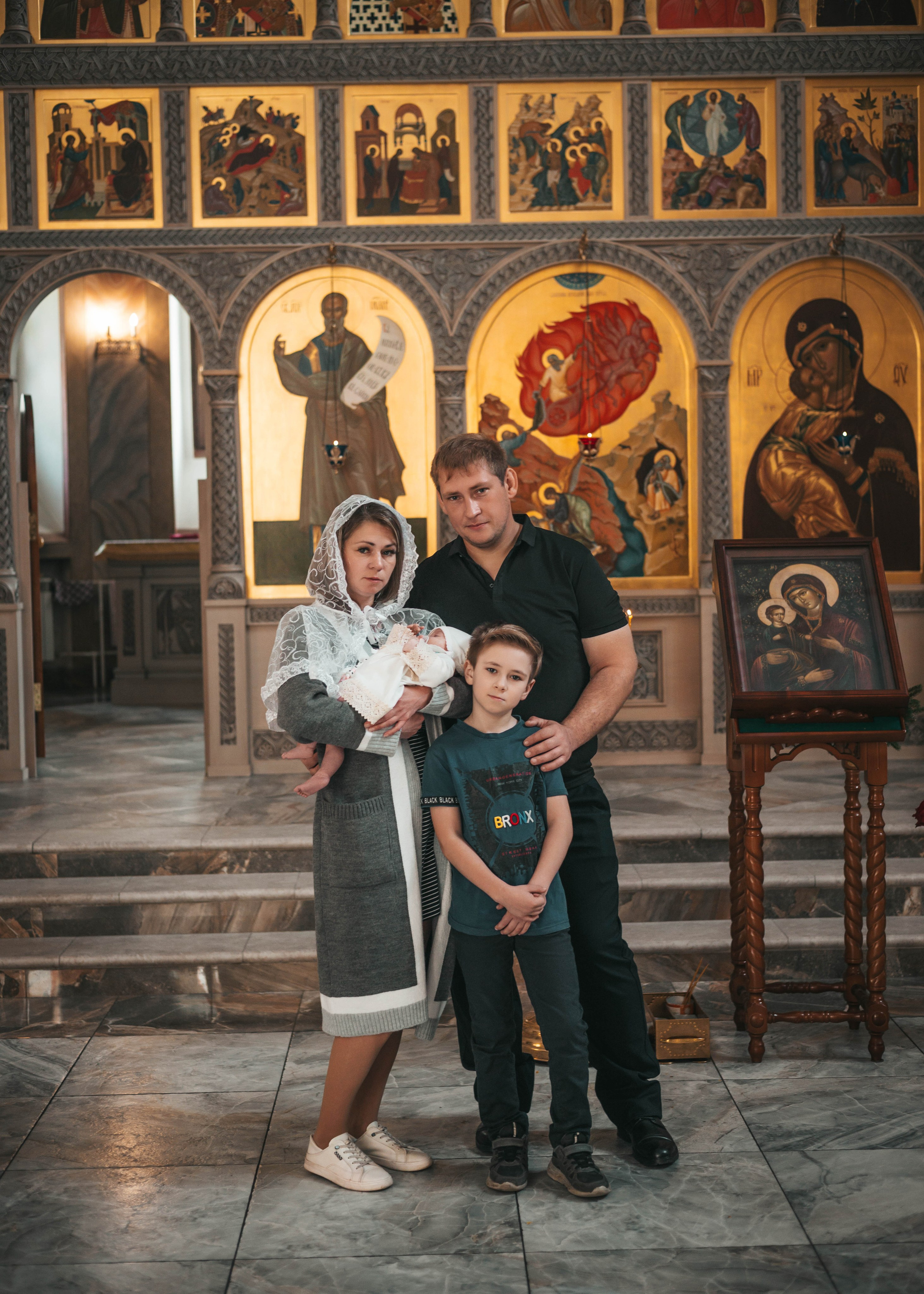 КРЕЩЕНИЕ. Фотосессия новорожденных в Москве и Московской области