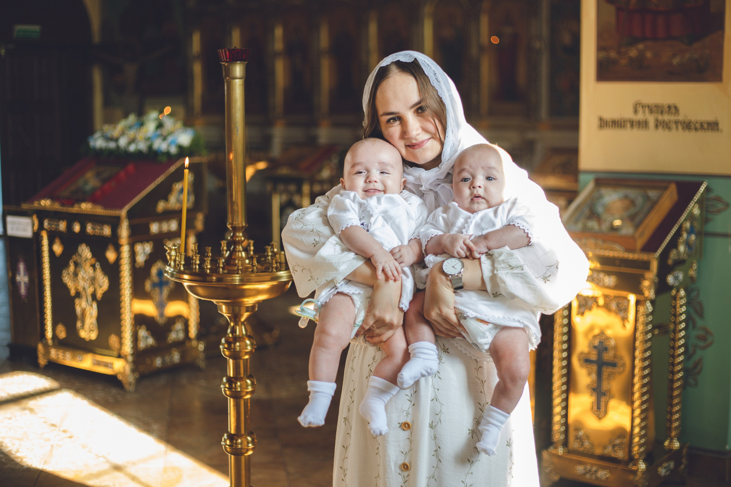 Крещение Льва и Никиты. Семейный фотограф г. Димировград Андросова Екатерина