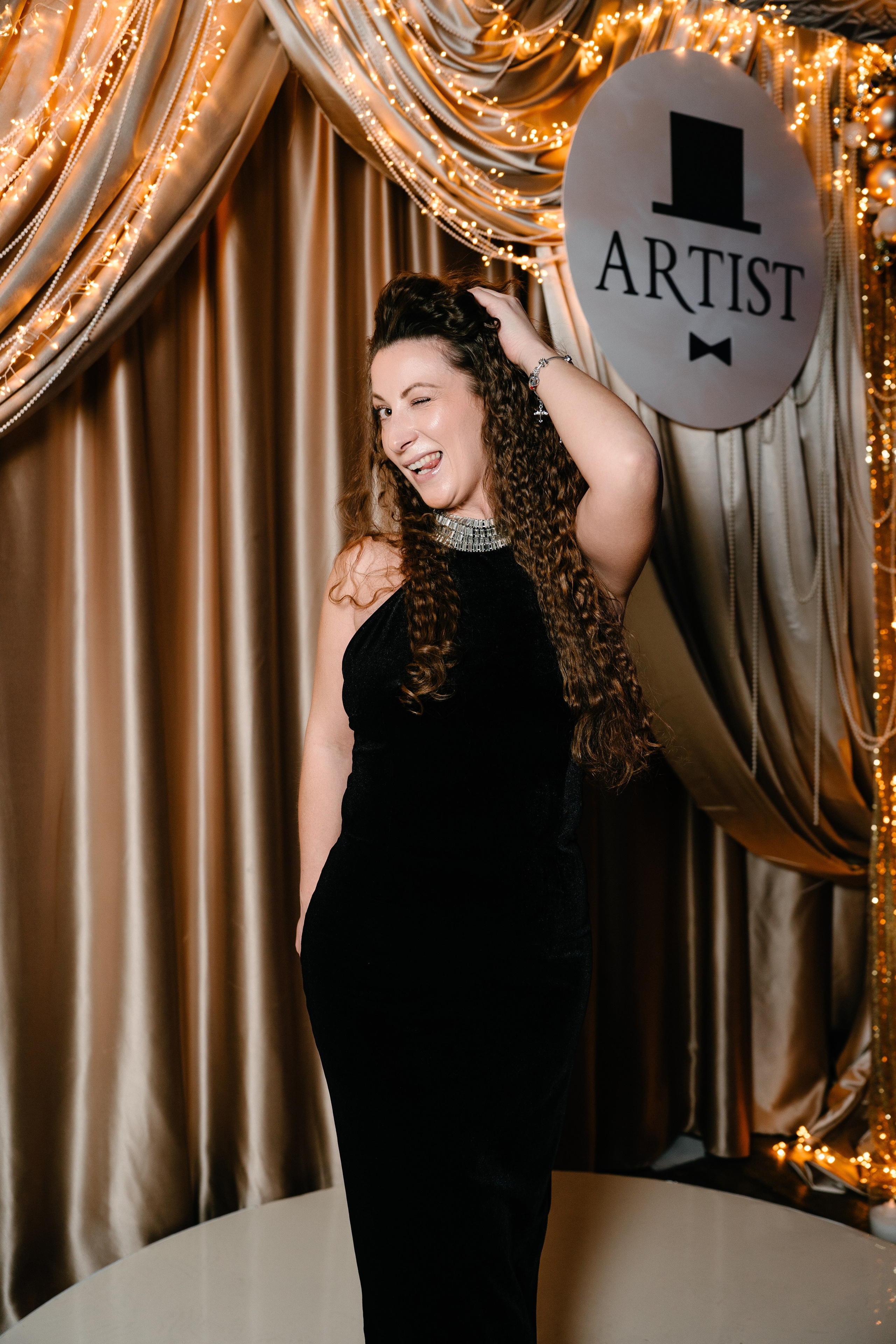 Новогодний вечер в Артисте. Свадебный и семейный фотограф в Воронеже Анастасия Бойко