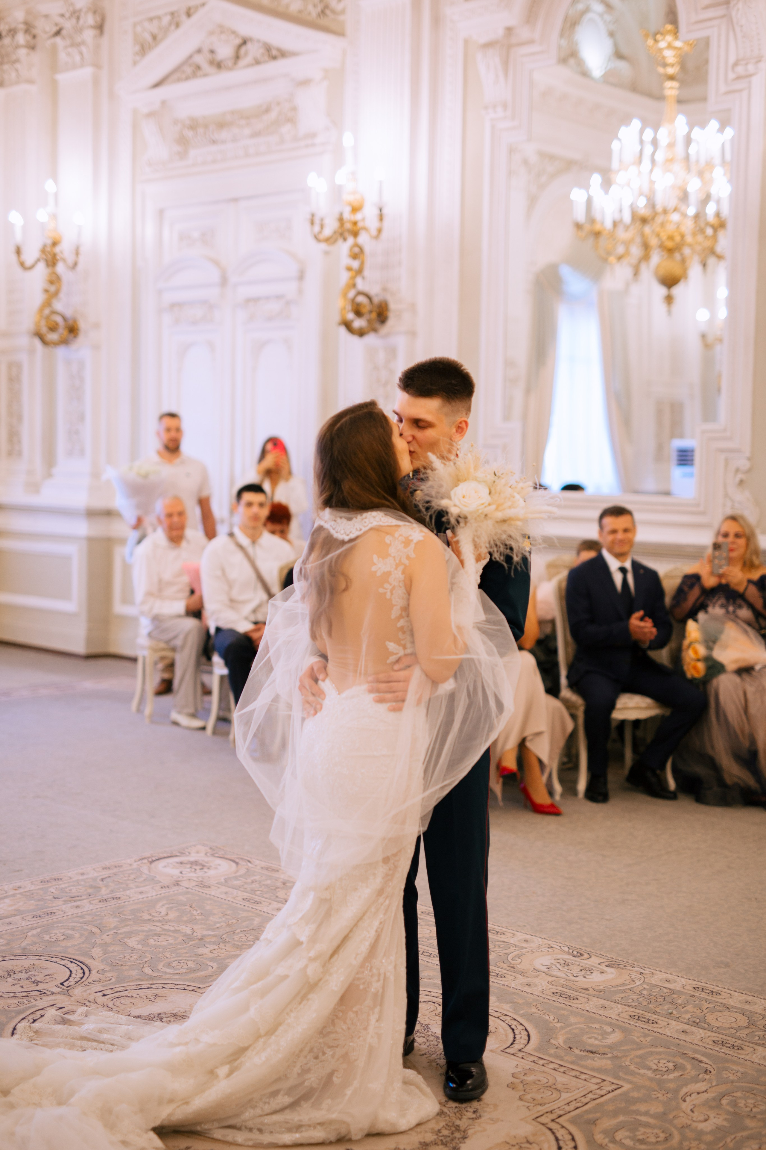 Роспись в I Дворце, СПб. Портретный и репортажный фотограф в Санкт-Петербурге Елизавета Я