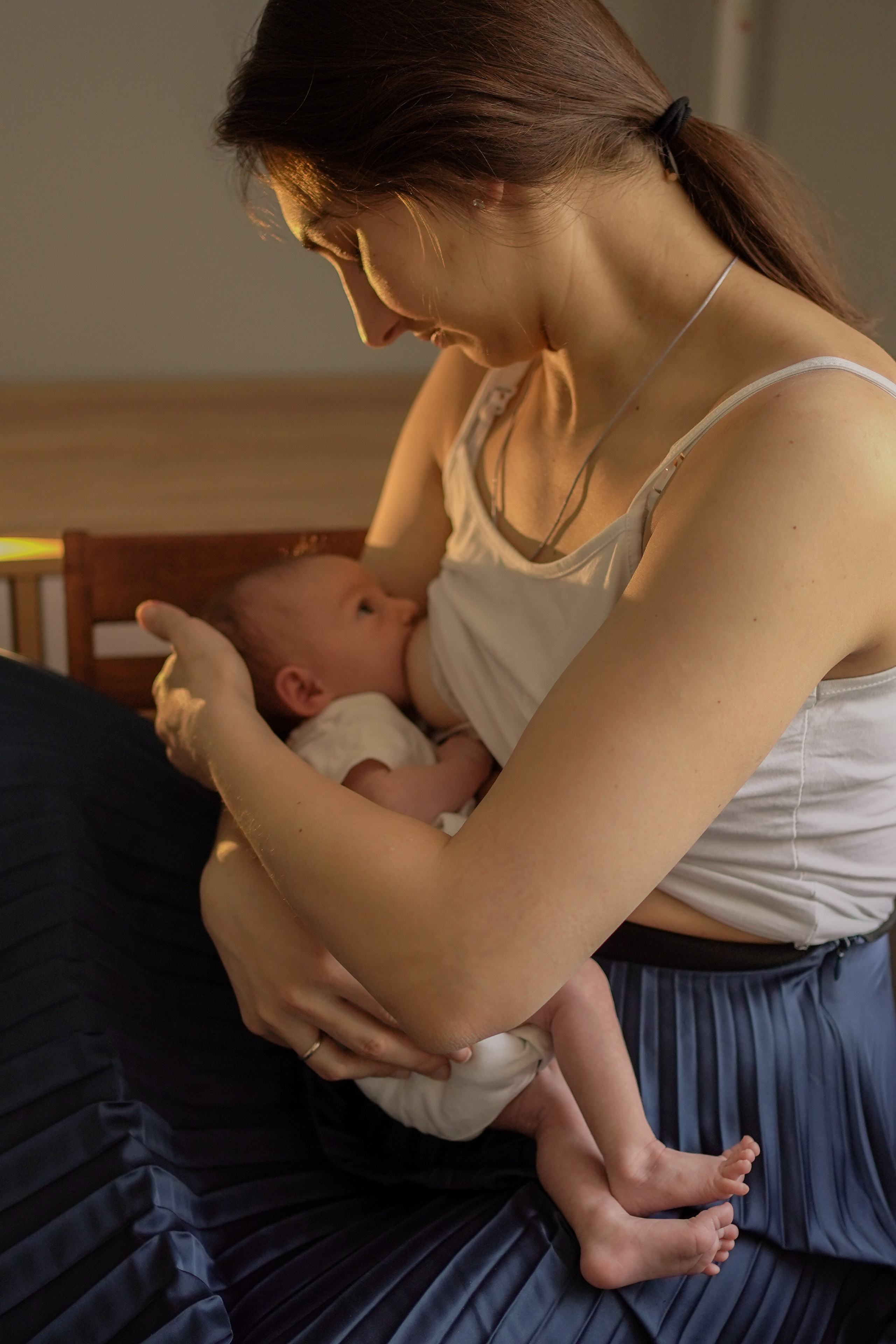 Юля, Сеня, Соня. Фотограф грудного вскармливания в Москве Екатерина