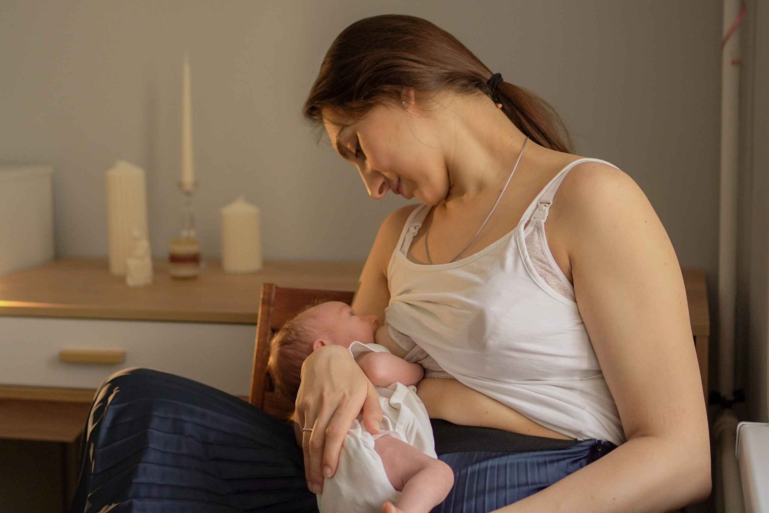 Юля, Сеня, Соня. Фотограф грудного вскармливания в Москве Екатерина