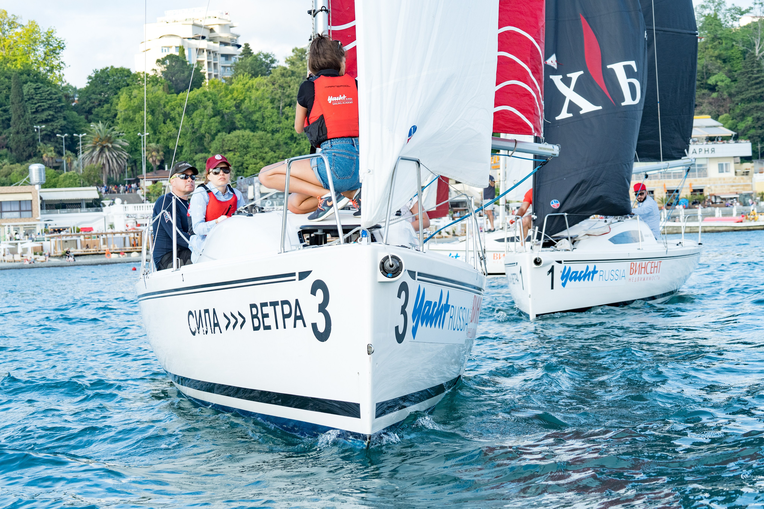 Яхтинг Сила Ветра. Репортажный фотограф в Красной Поляне и Сочи Павлюченко Екатерина