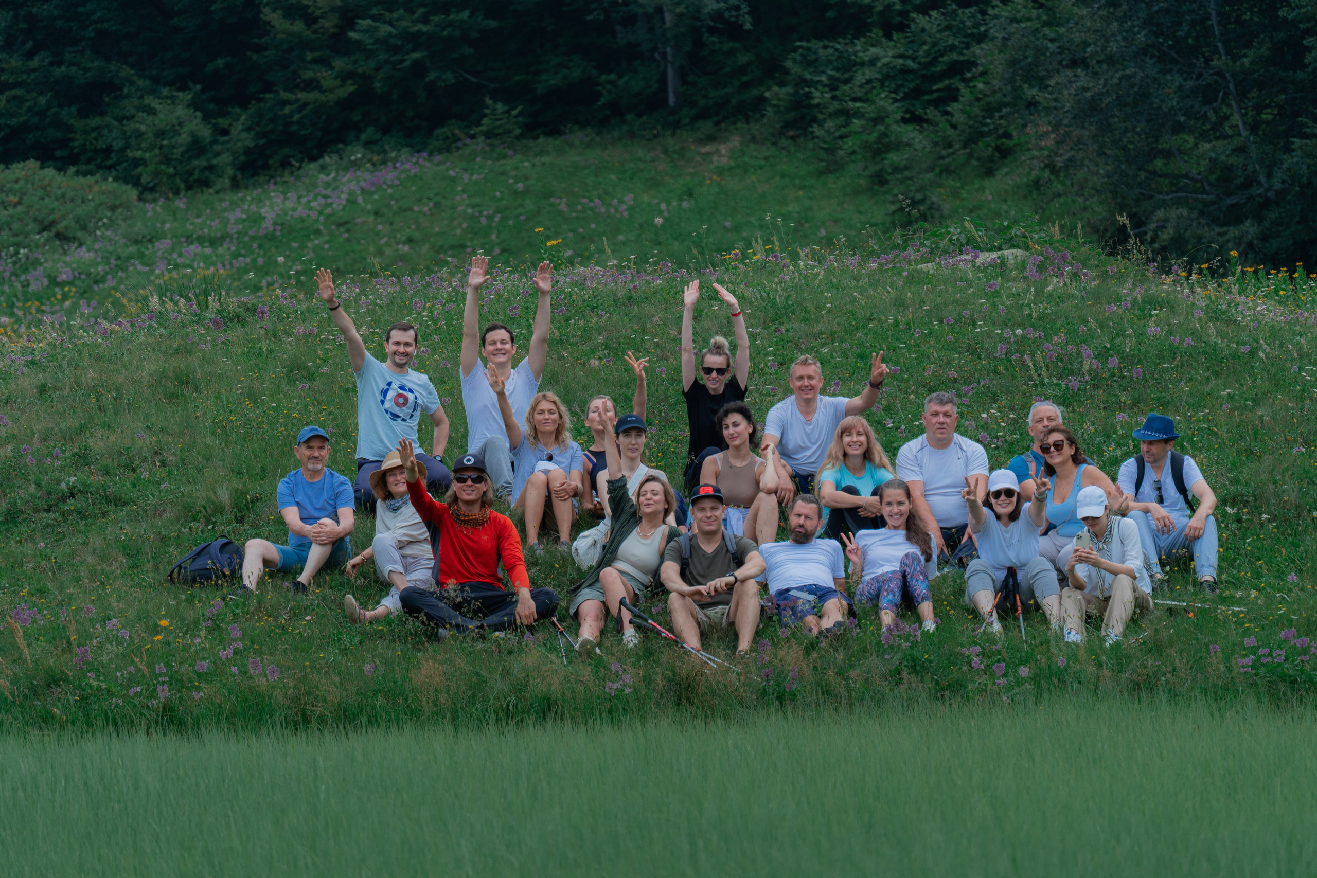 Психологический тренинг на озере Зеркальное. Репортажный фотограф в Красной Поляне и Сочи Павлюченко Екатерина