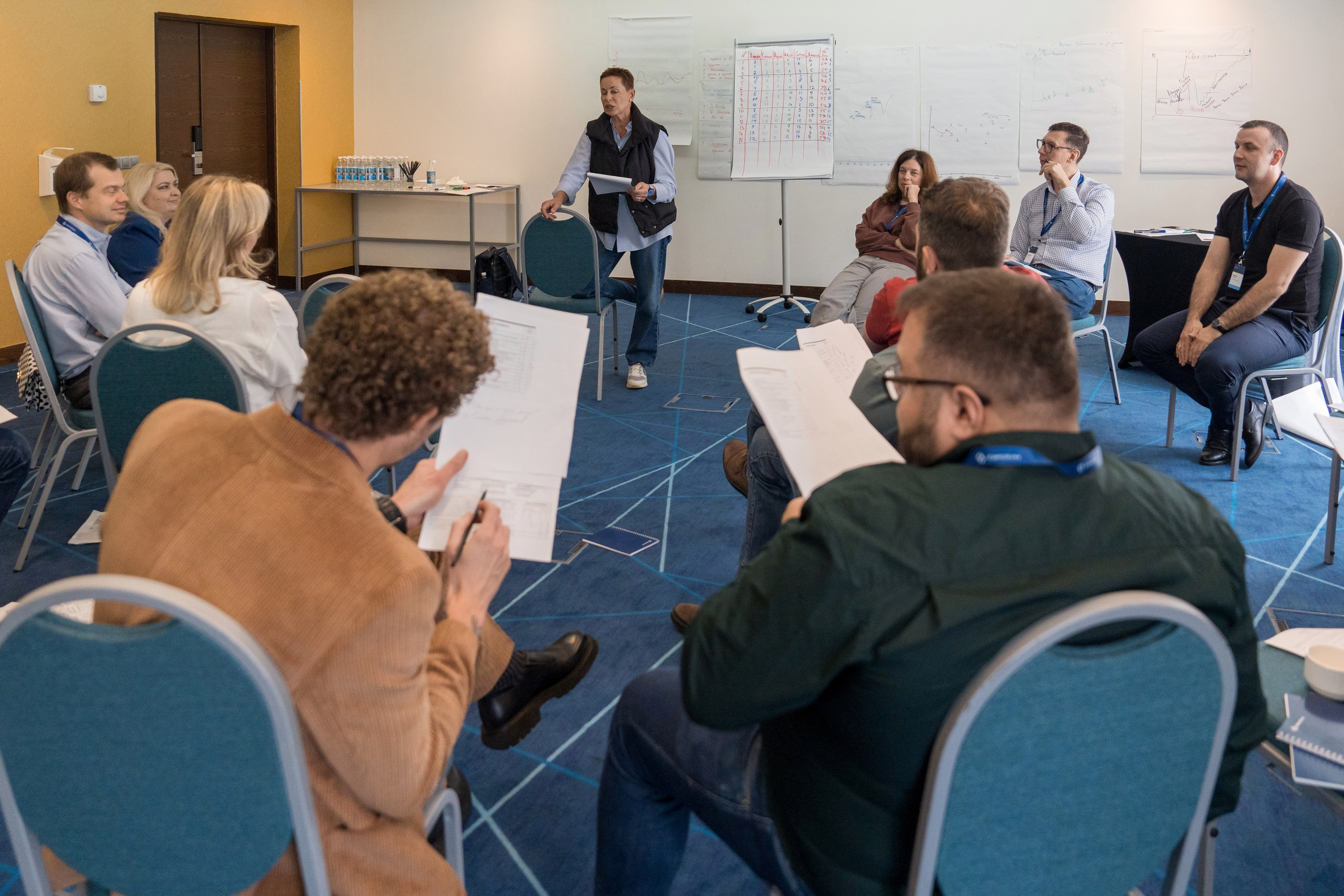 Тренинг для топ менеджмента компании ЕвроХим. Репортажный фотограф в Красной Поляне и Сочи Павлюченко Екатерина