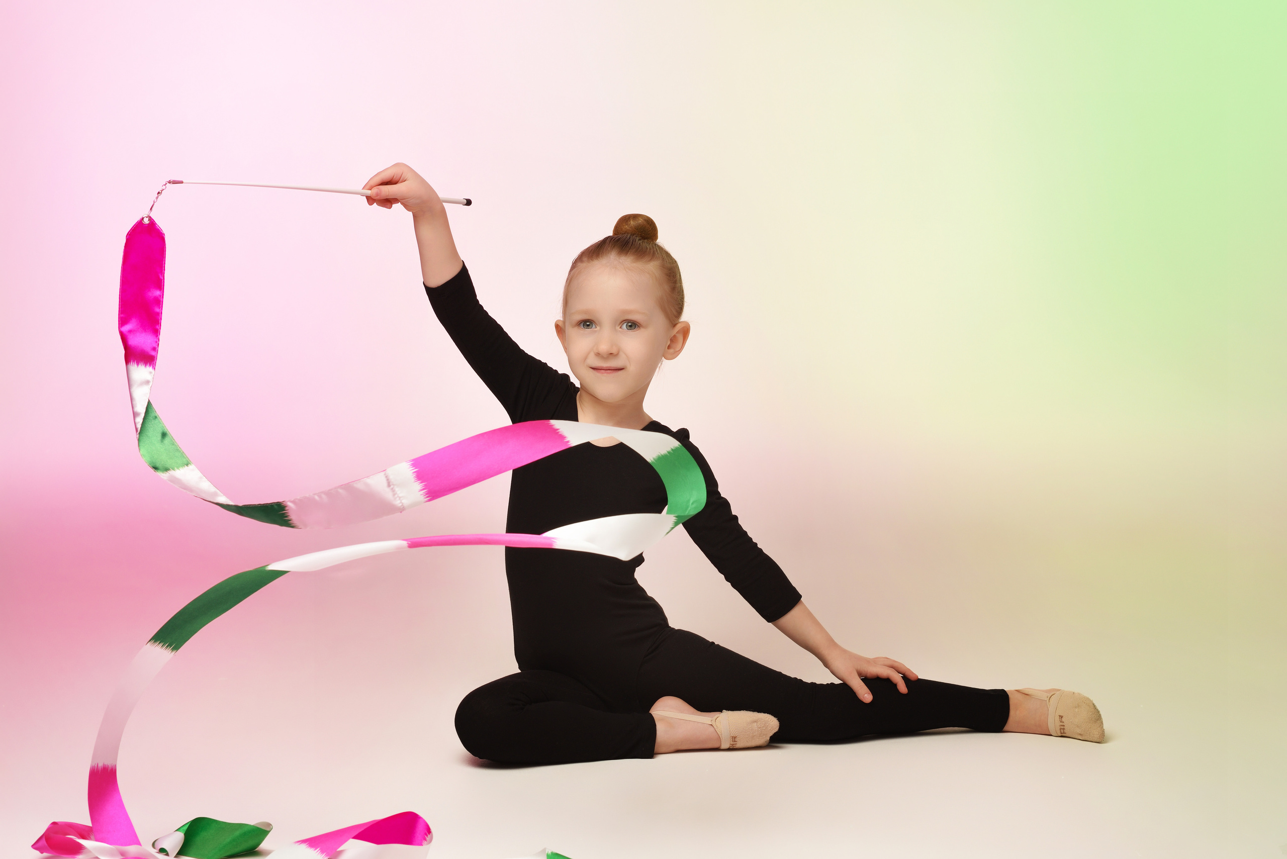 Маленькая гимнастка. Семейный и школьный Фотограф Чебоксары