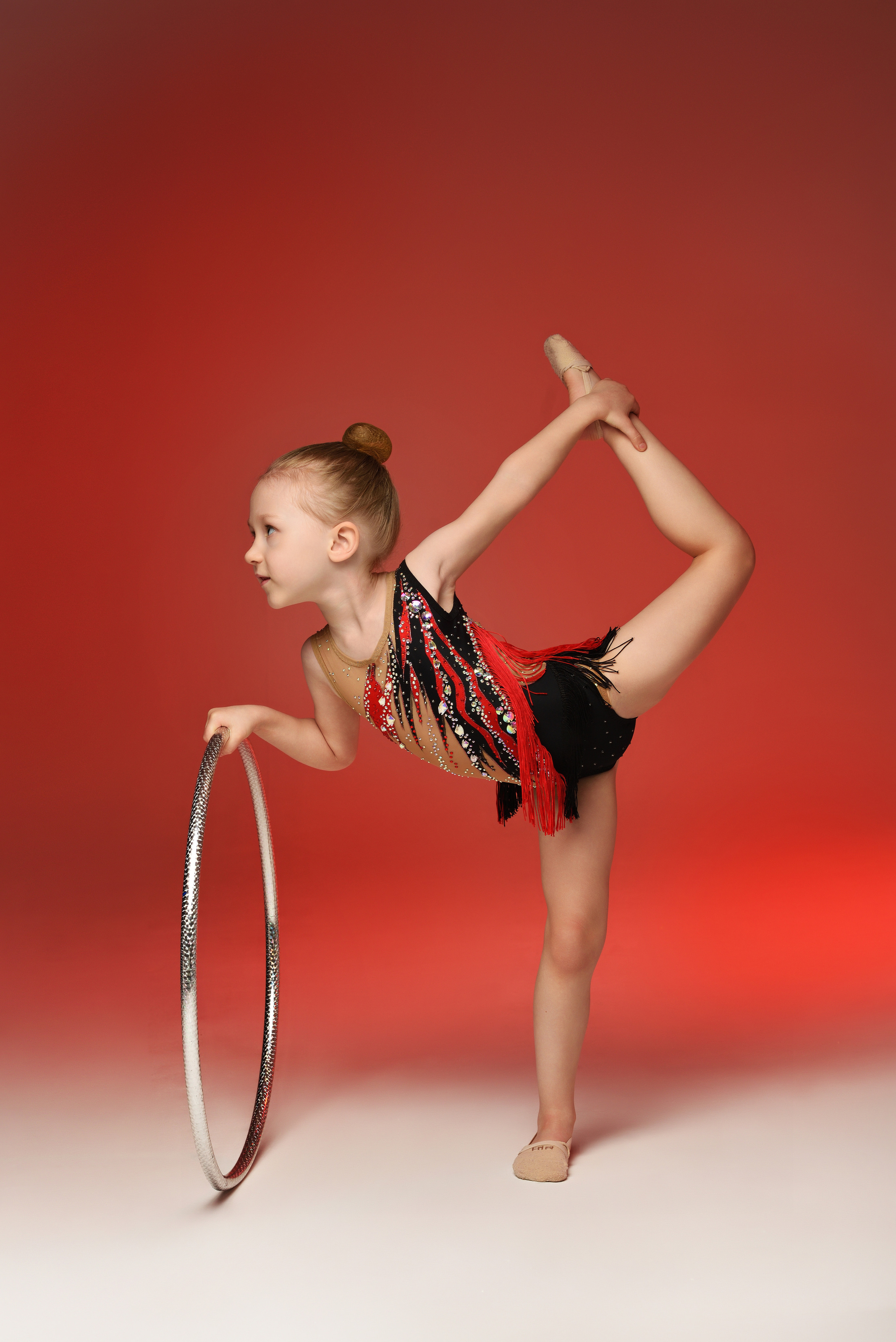 Маленькая гимнастка. Семейный и школьный Фотограф Чебоксары