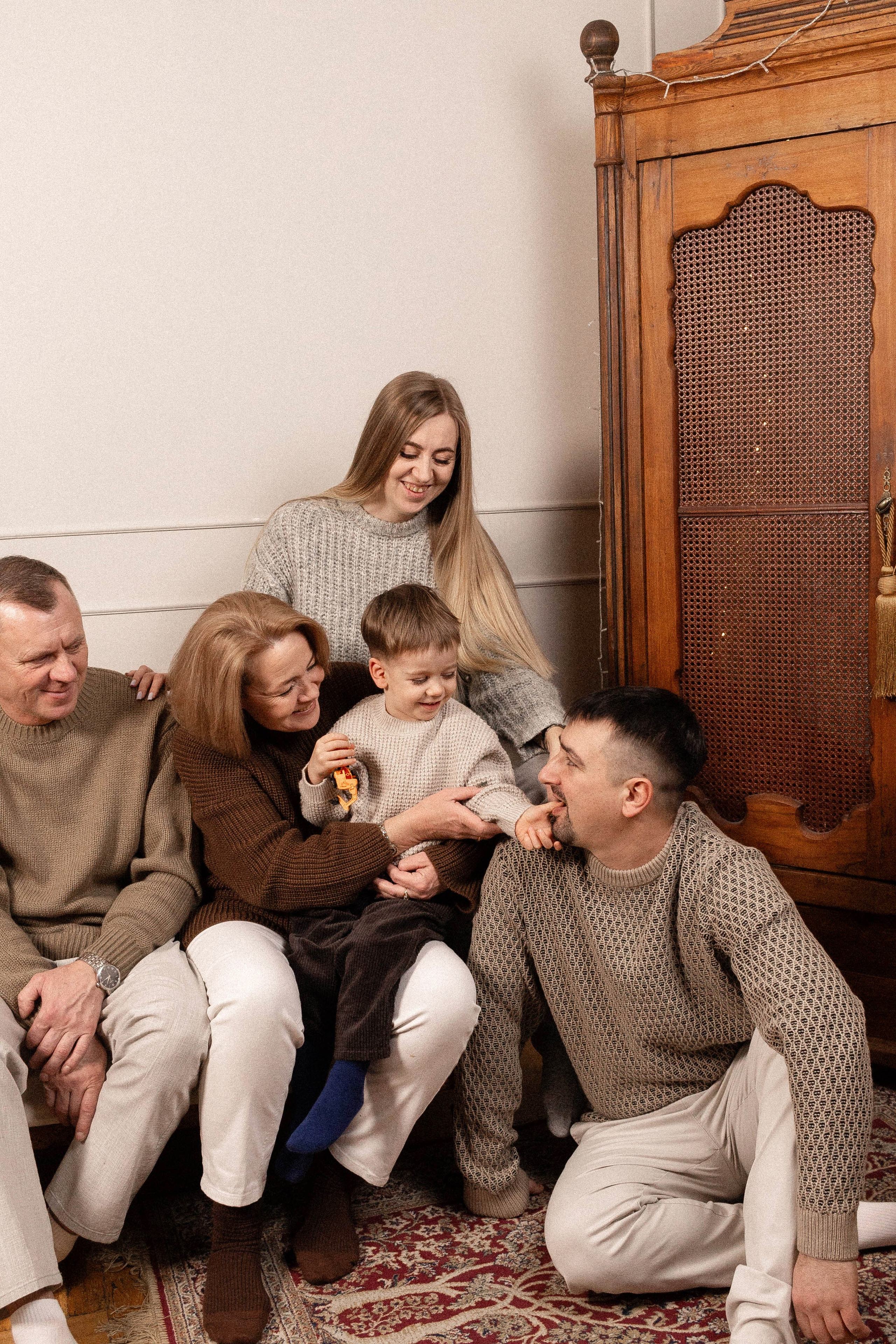 Рождественская семейная история. Свадебный и портретный фотограф Соломко Диана