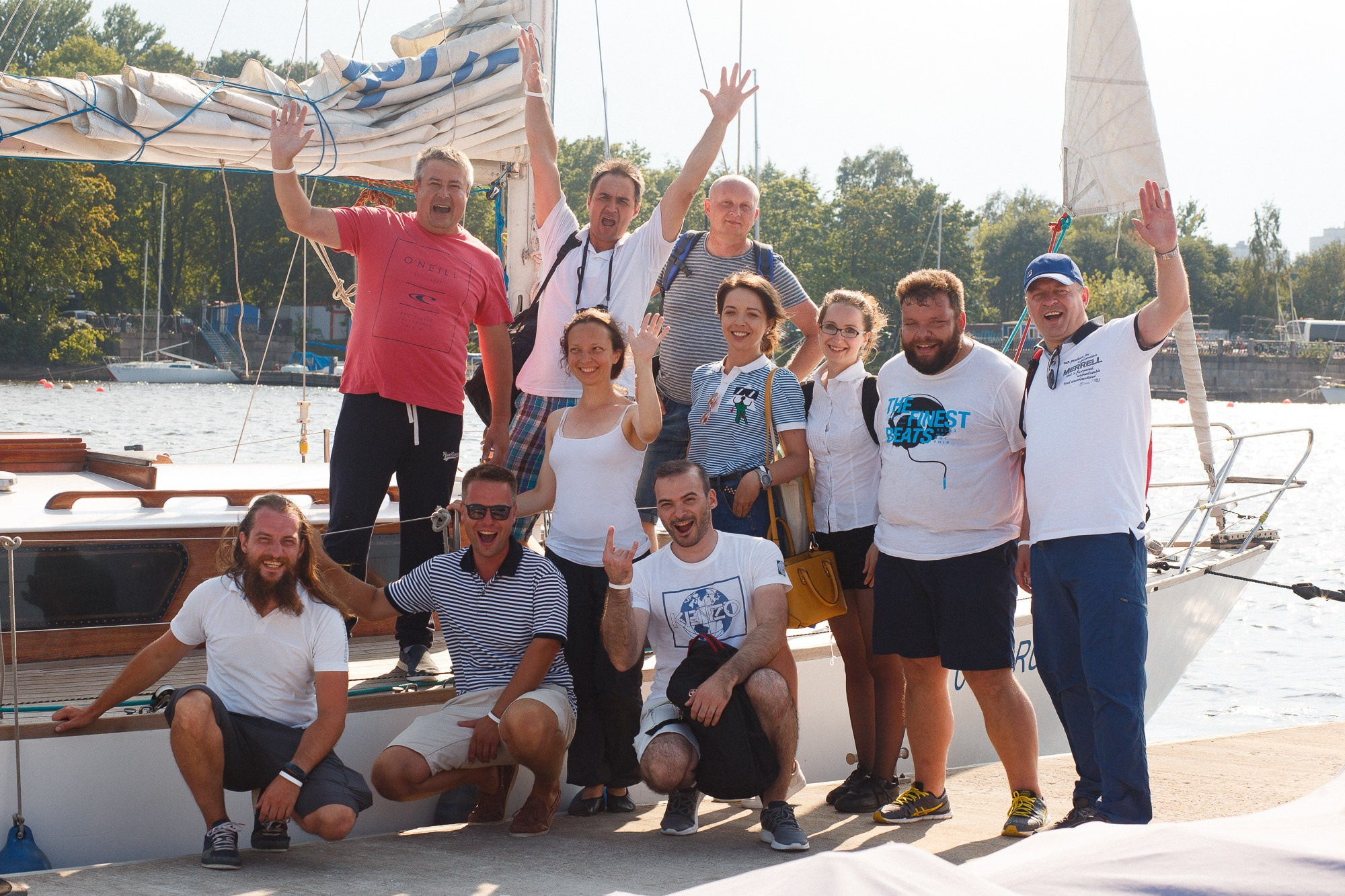 Парусная регата. Рабочая сторона — бизнес портрет и репортаж в Санкт-Петербурге