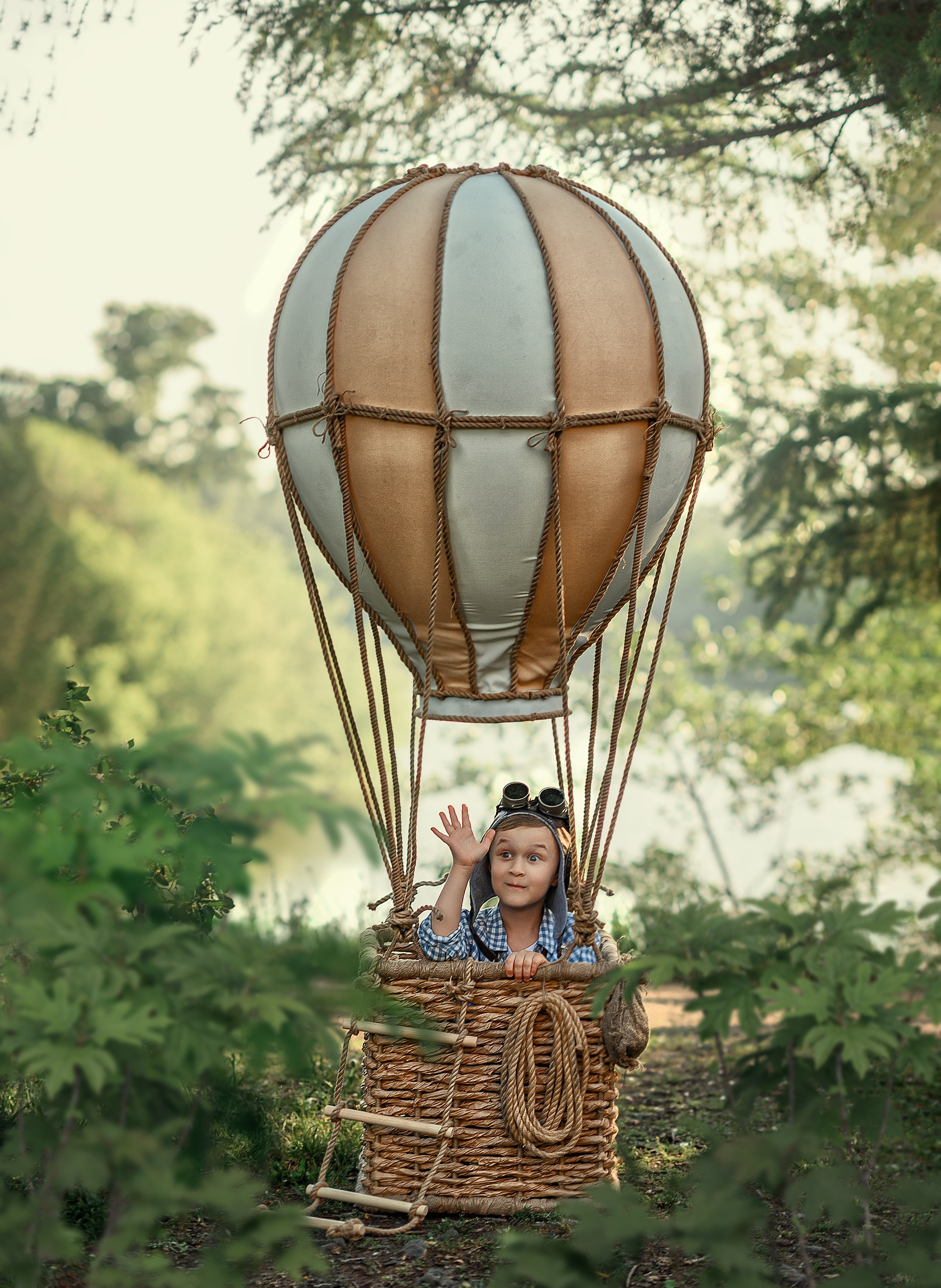 ВОЗДУШНЫЙ ШАР. Семейный фотограф Екатеринбург Лора Мур
