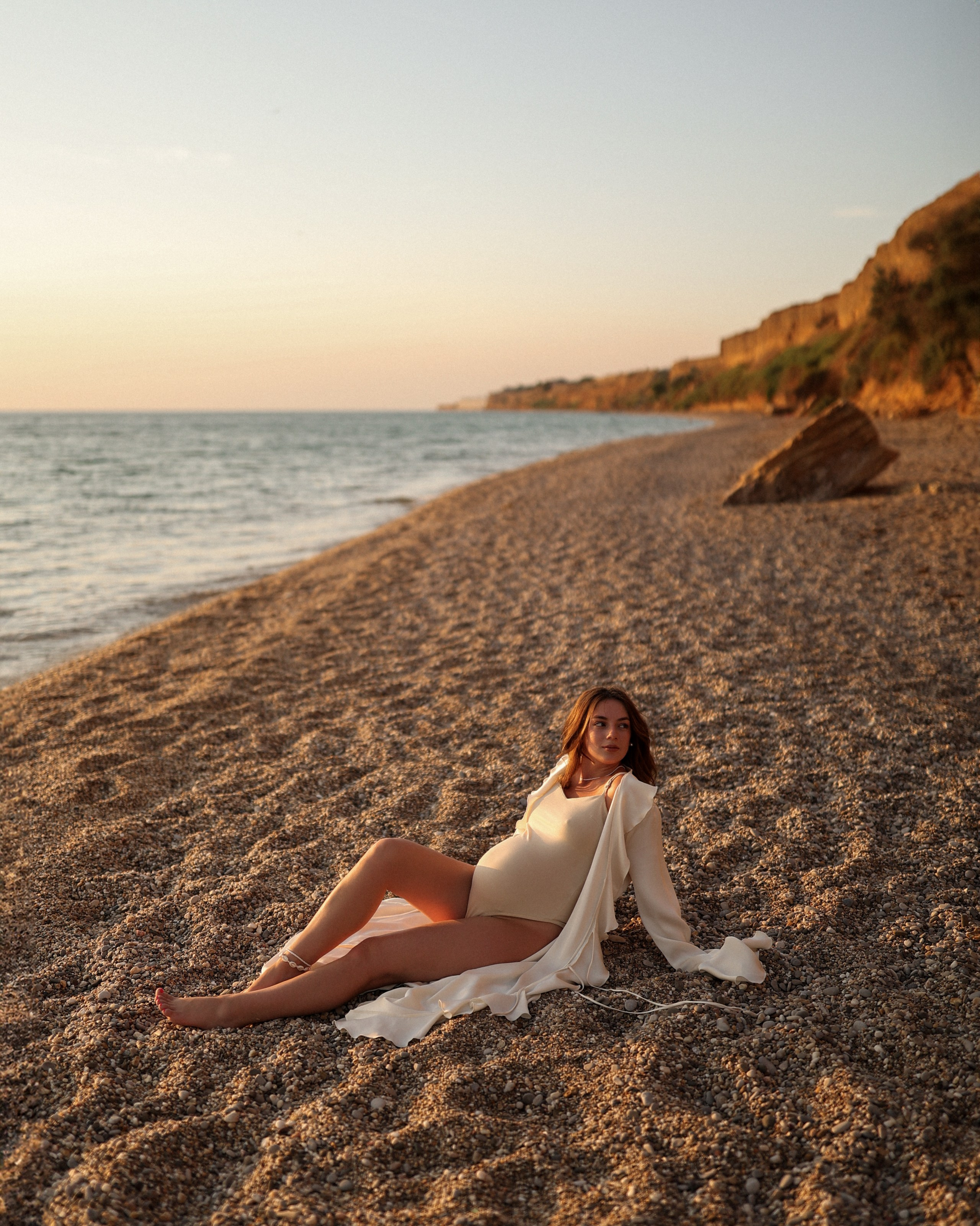 Беременность на закате. Фотограф в Севастополе и Крыму Артем Волобуев