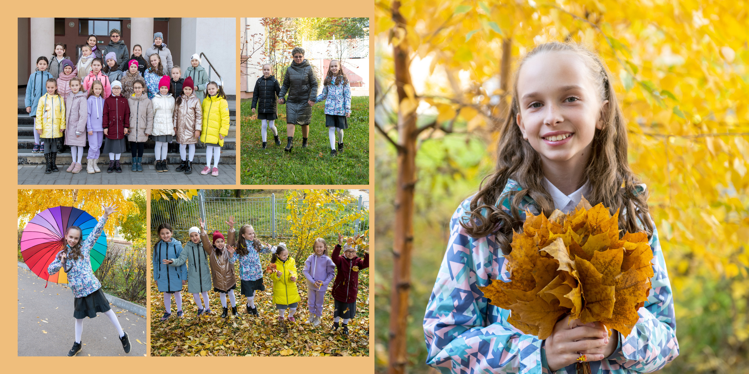 Выпускной альбом для 4 класса (5/6 разворотов). Выпускные альбомы детского сада в Казани