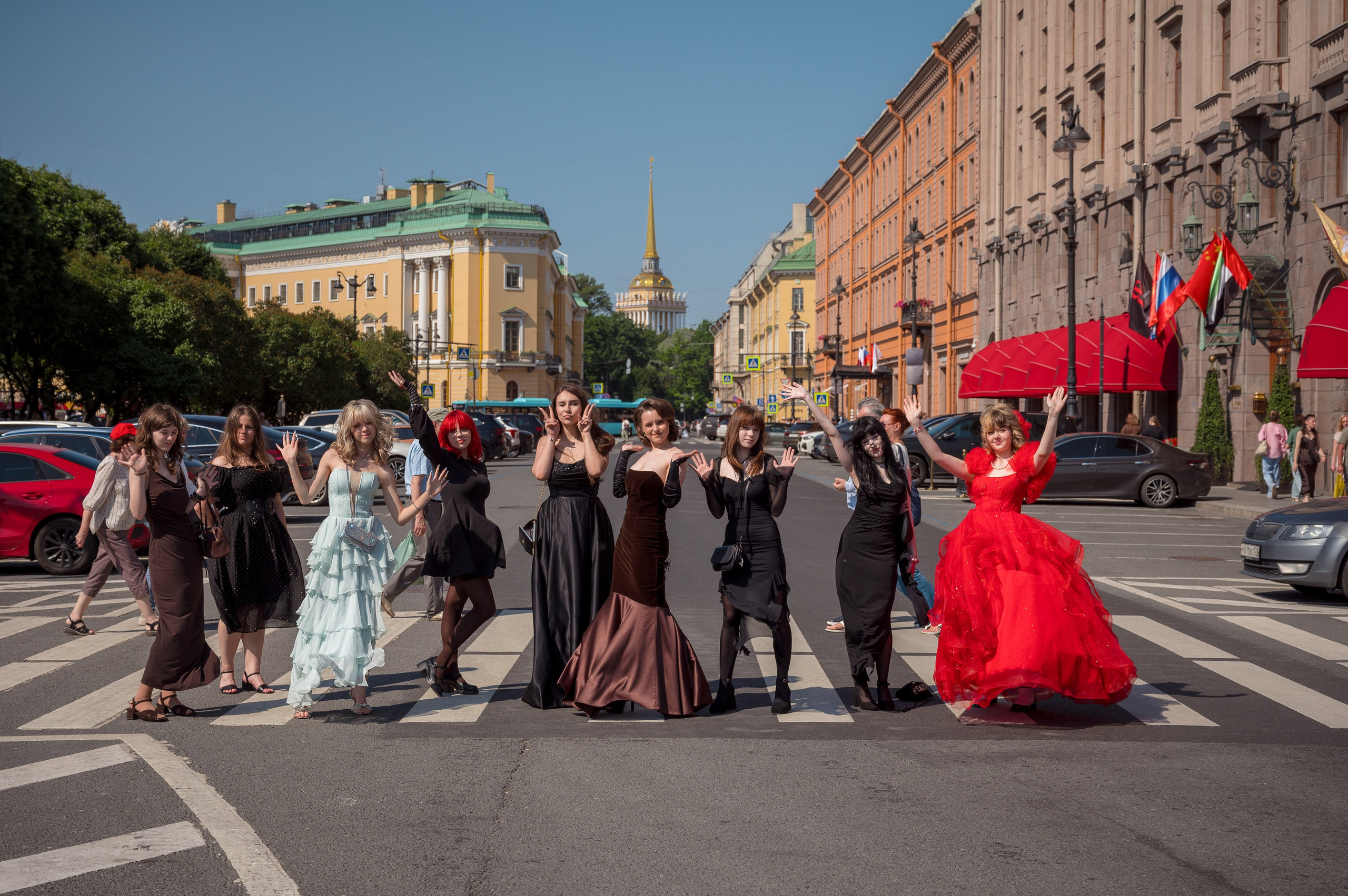 Выпускницы 9го класса. Ваш свадебный и репортажный фотограф в Санкт-Петербурге Вячеслав Ивахненко
