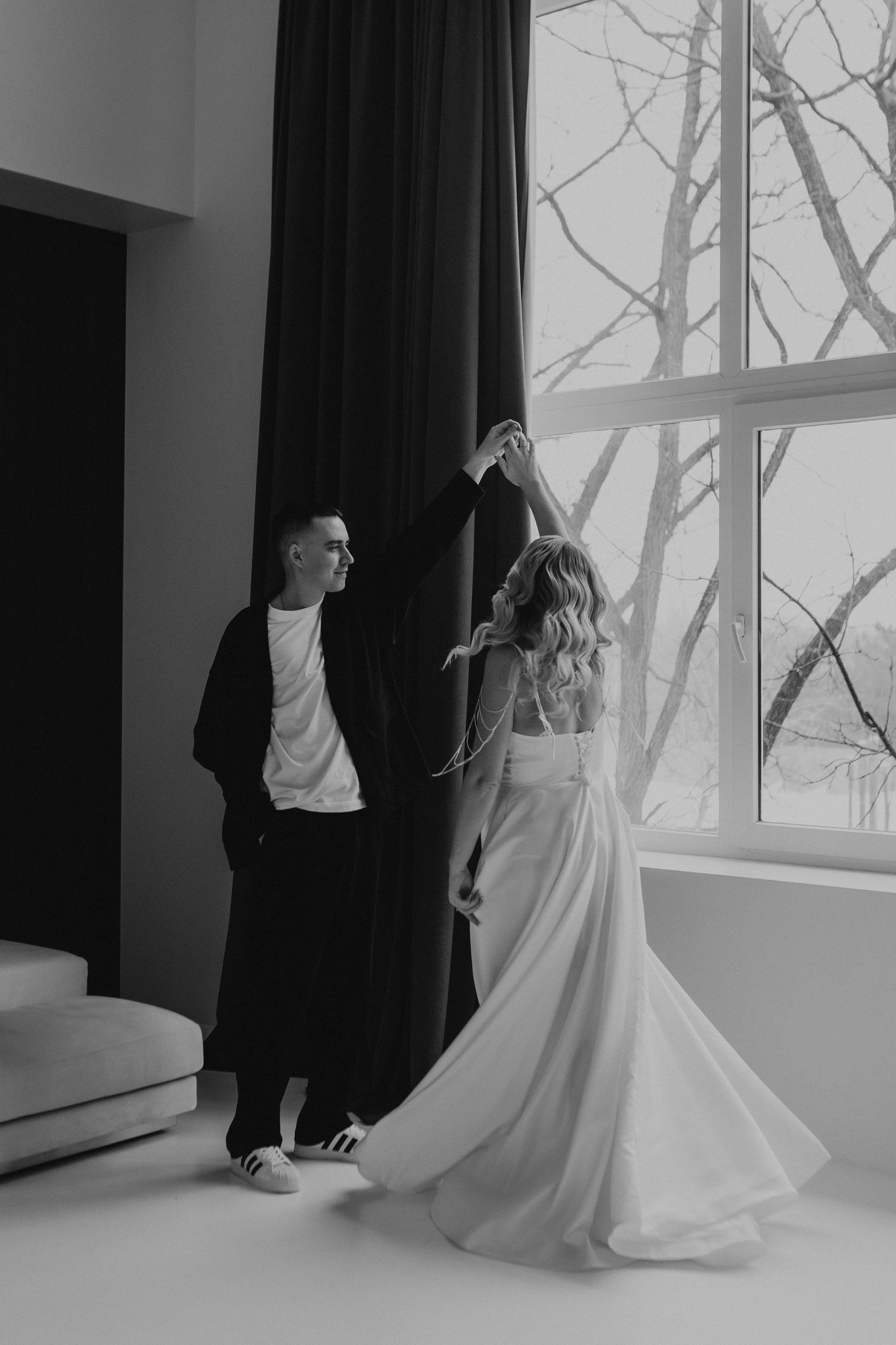 Свадебная серия в студии