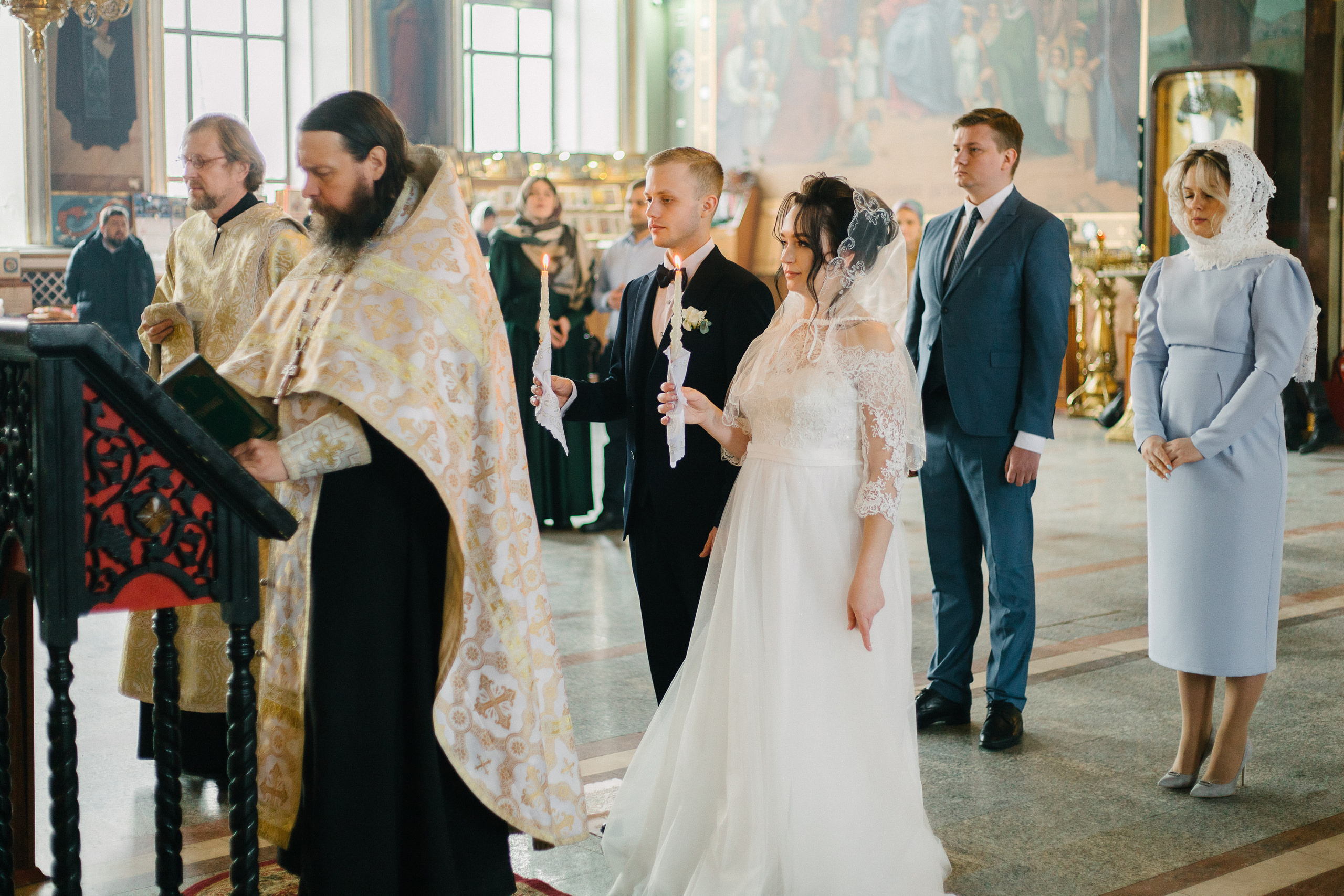 Венчание Кати и Семёна. Свадебный фотограф Москва Воронеж Ленкова Ксения