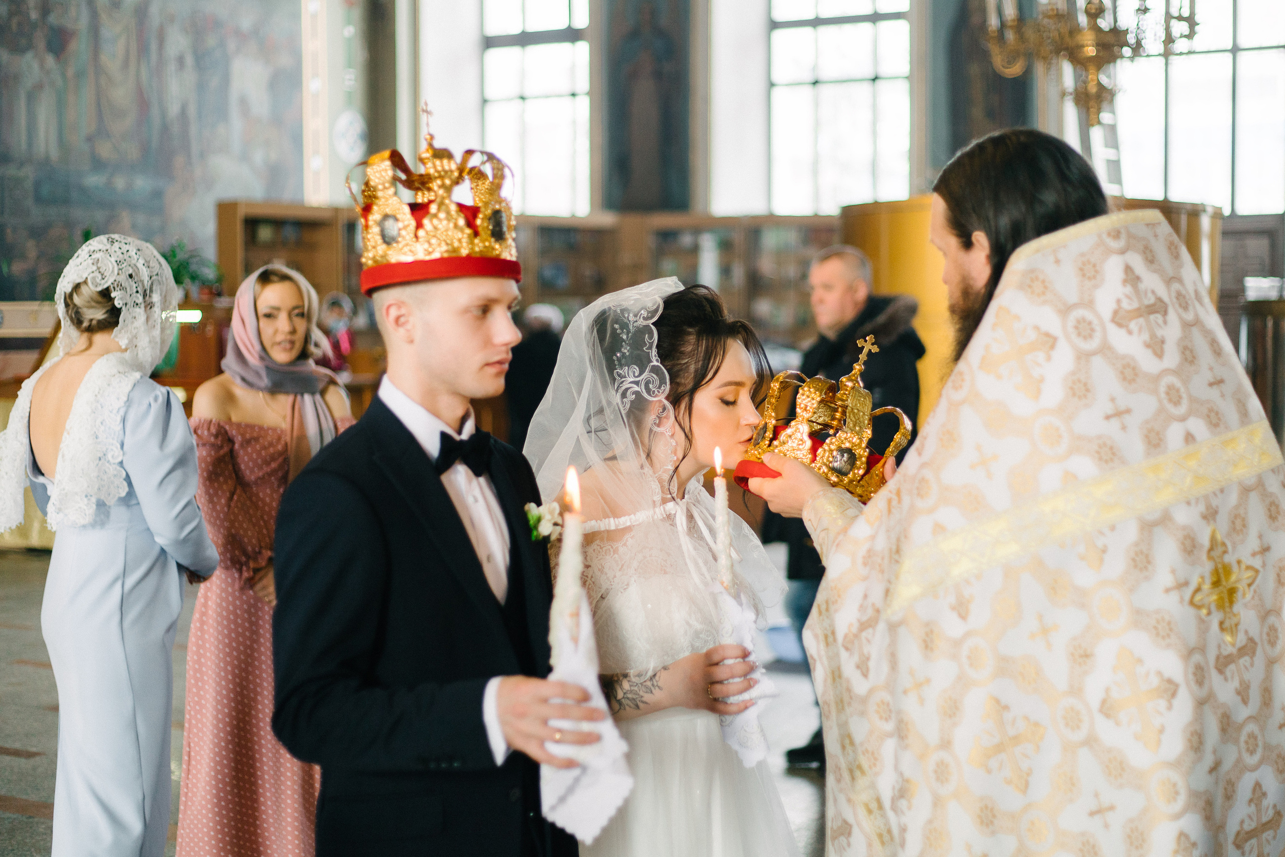 Венчание Кати и Семёна. Свадебный фотограф Москва Воронеж Ленкова Ксения