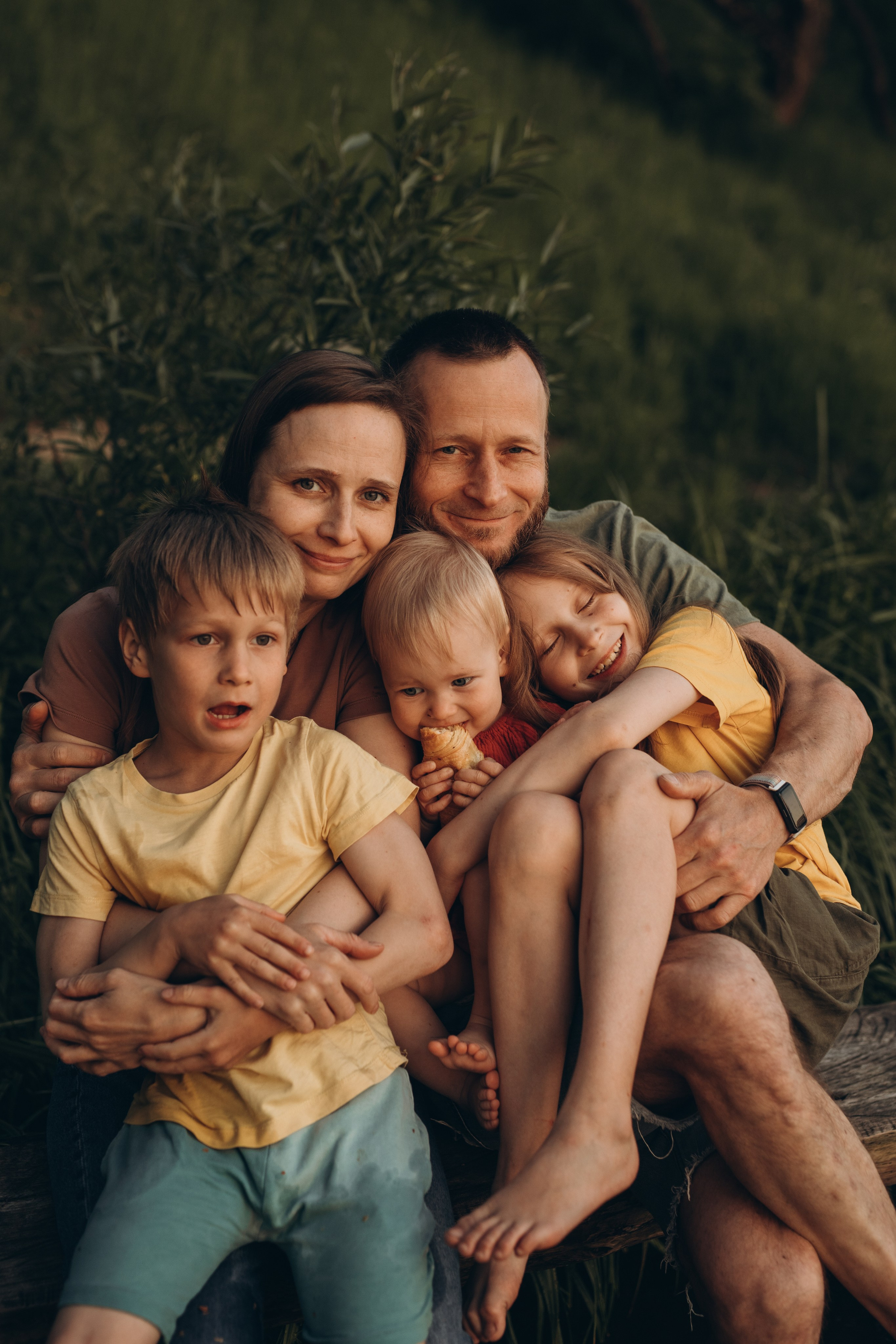 Саша, Петя, Маня, Веня и Яся. Фотограф Людмила Оюн