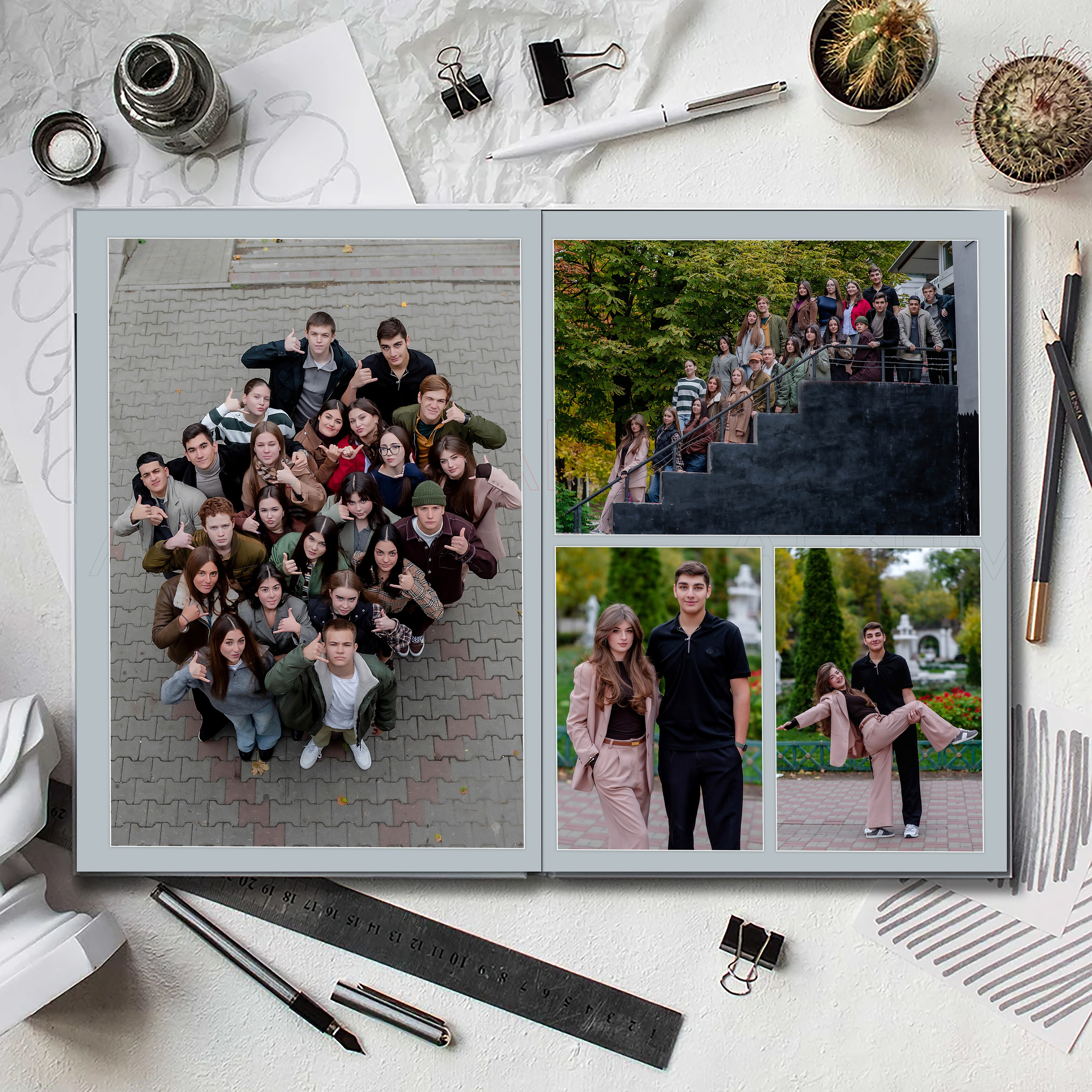 Выпускной альбом для выпускников школы (Дизайн № 204). Современные Выпускные Альбомы в Ростове-на-Дону