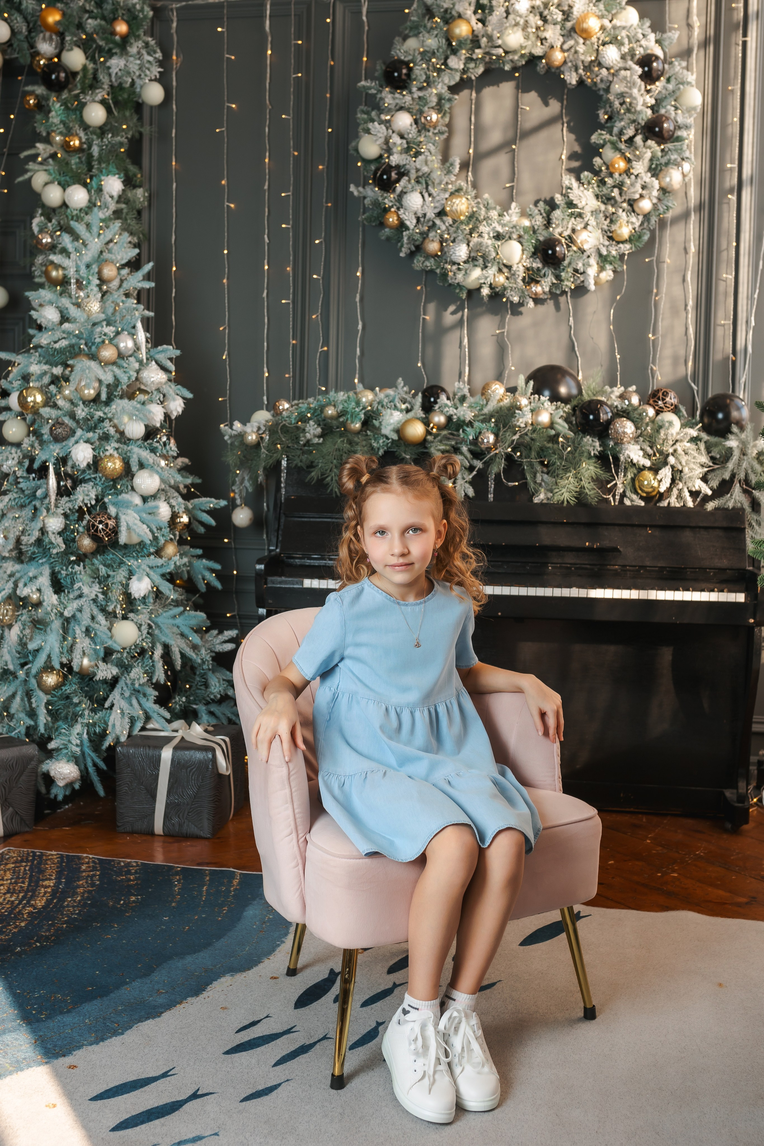 Семейная новогодняя фотосессия в Хабаровске. Свадебный фотограф в Хабаровске