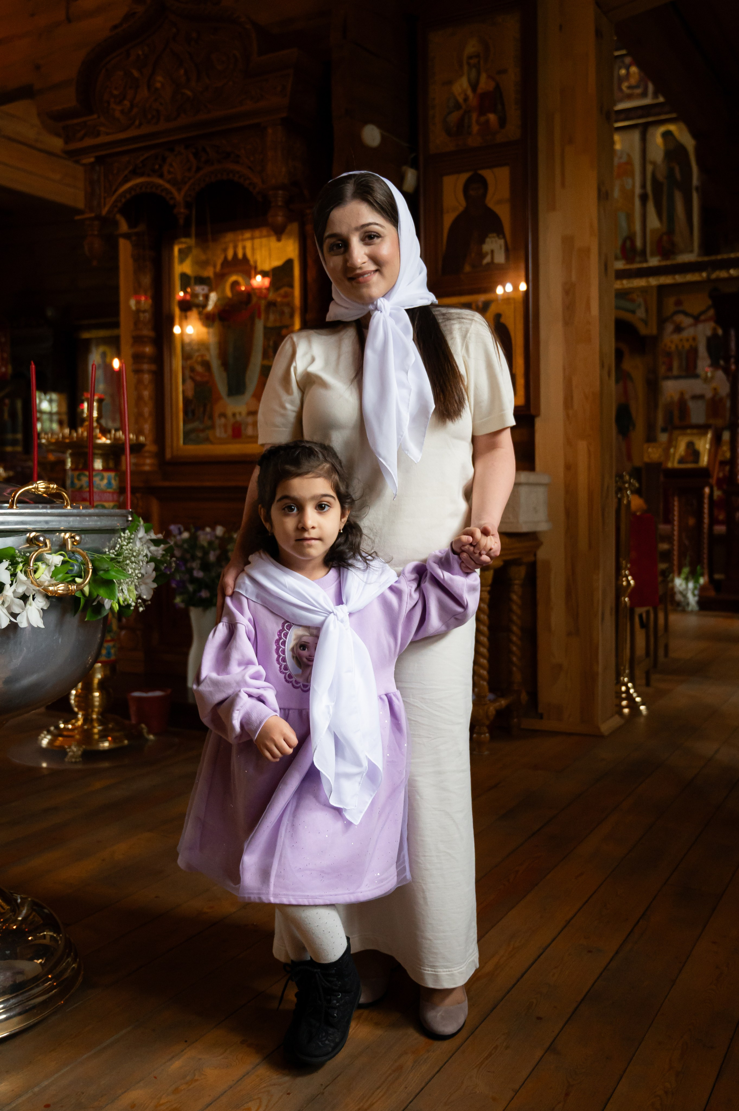 Крещение. Портретный и свадебный фотограф в Москве Анастасия Терентьева