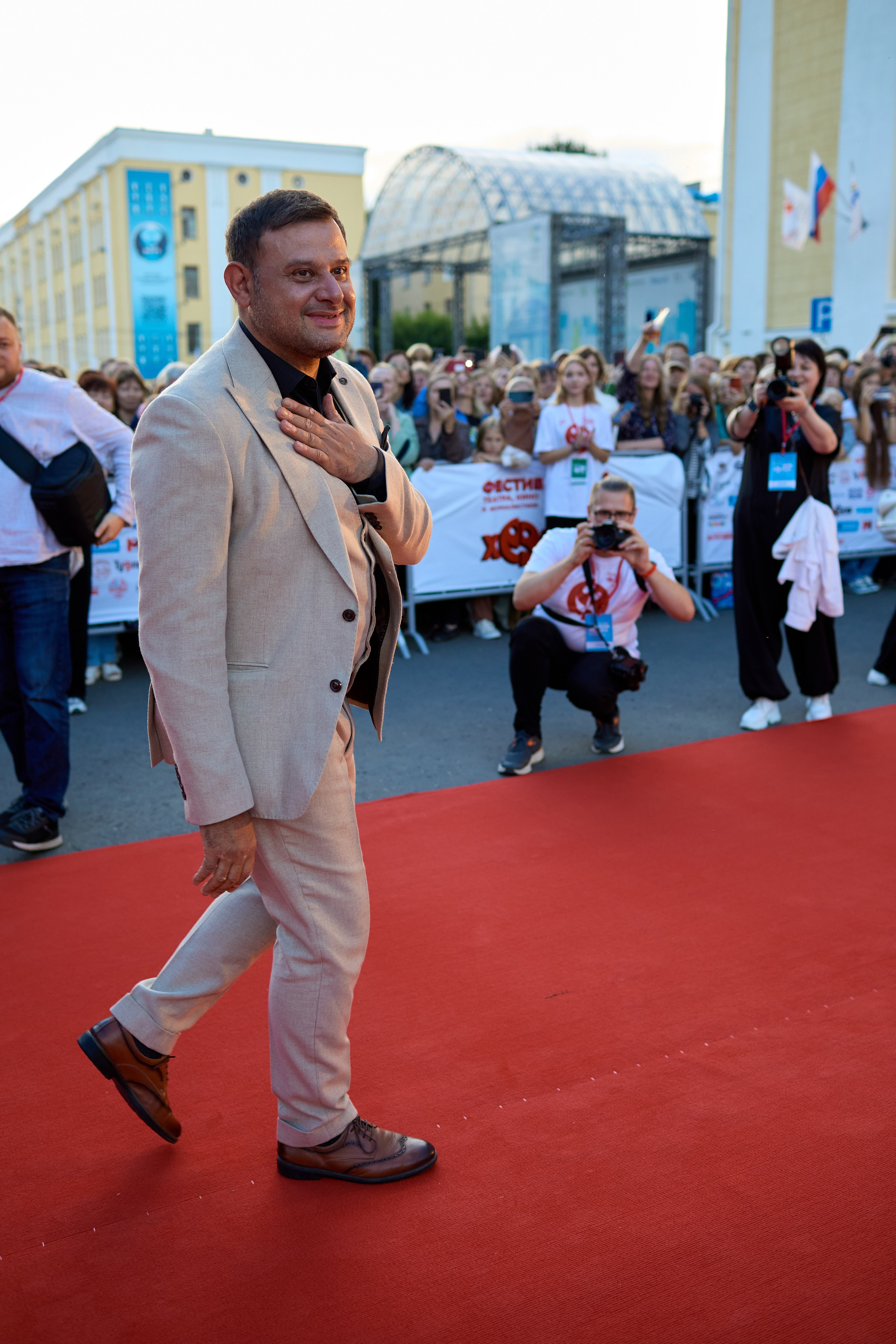 Открытие фестиваля «На семи холмах» 2024. Фотограф Илья Прохоров в Кирове