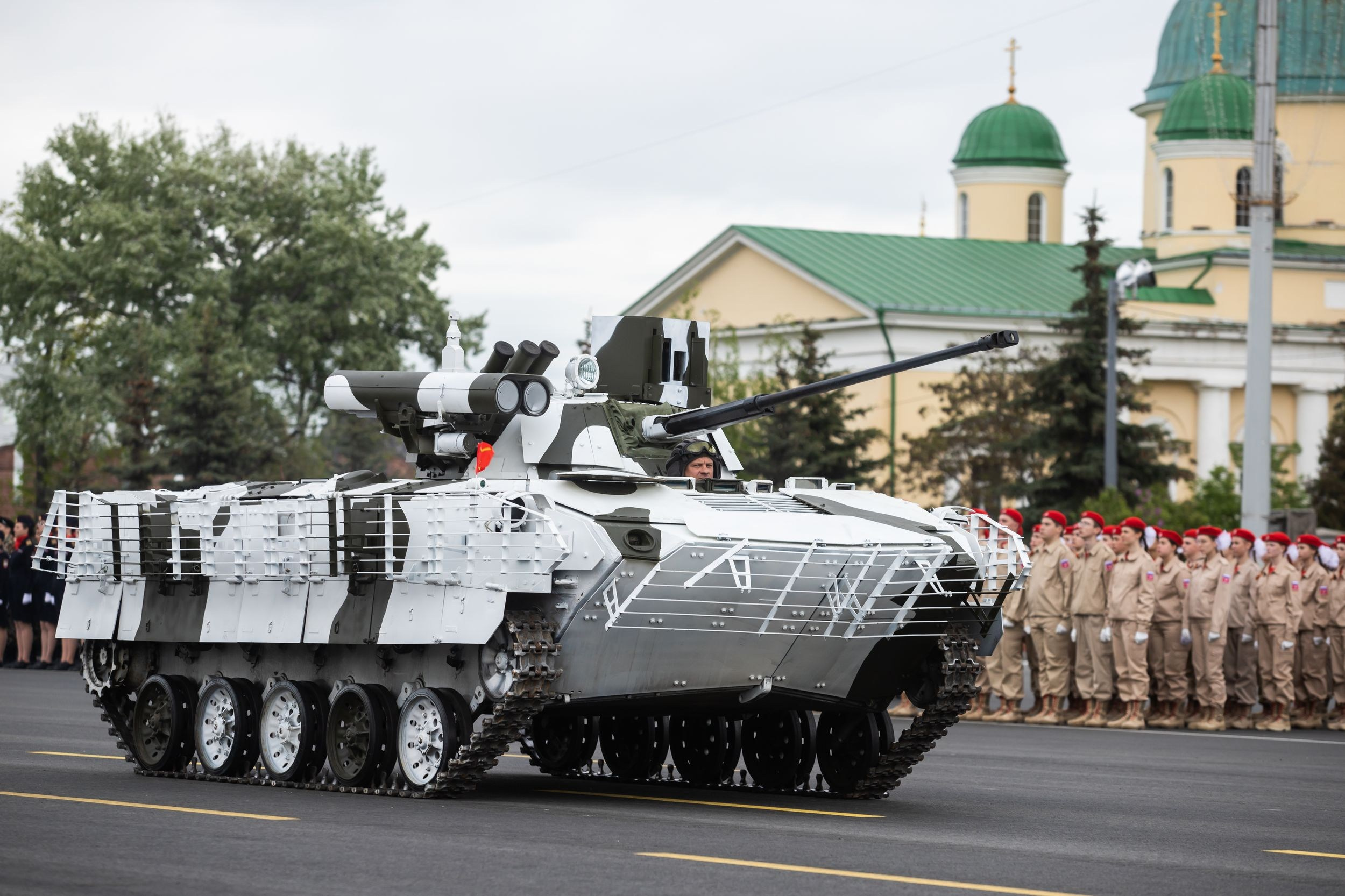 Генеральная репетиция Парада Победы (5 мая 2024). Репортажный фотограф Алексей Пирязев