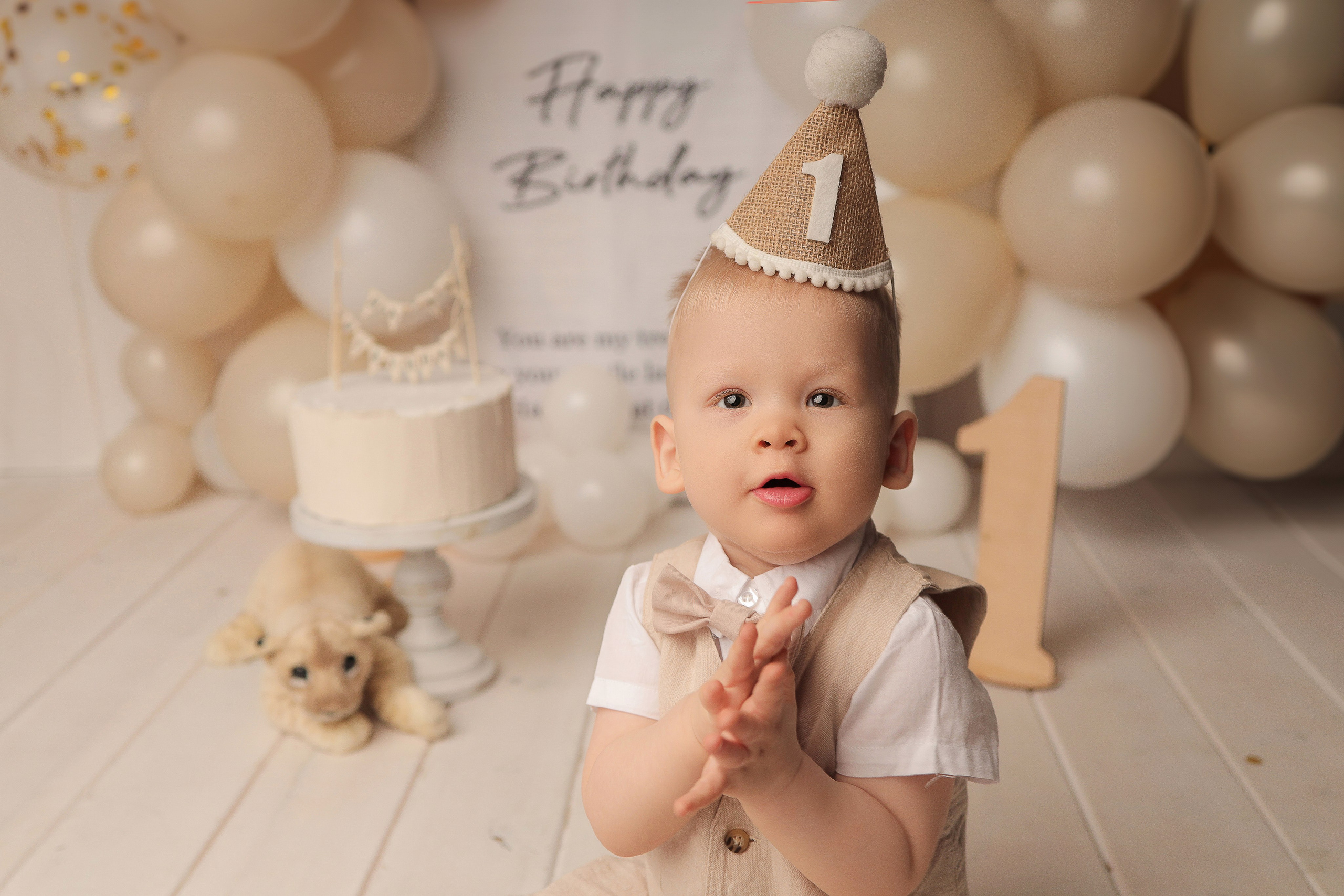 Владимир, 1 годик. Фотограф новорожденных в Новокузнецке Анна Горошникова