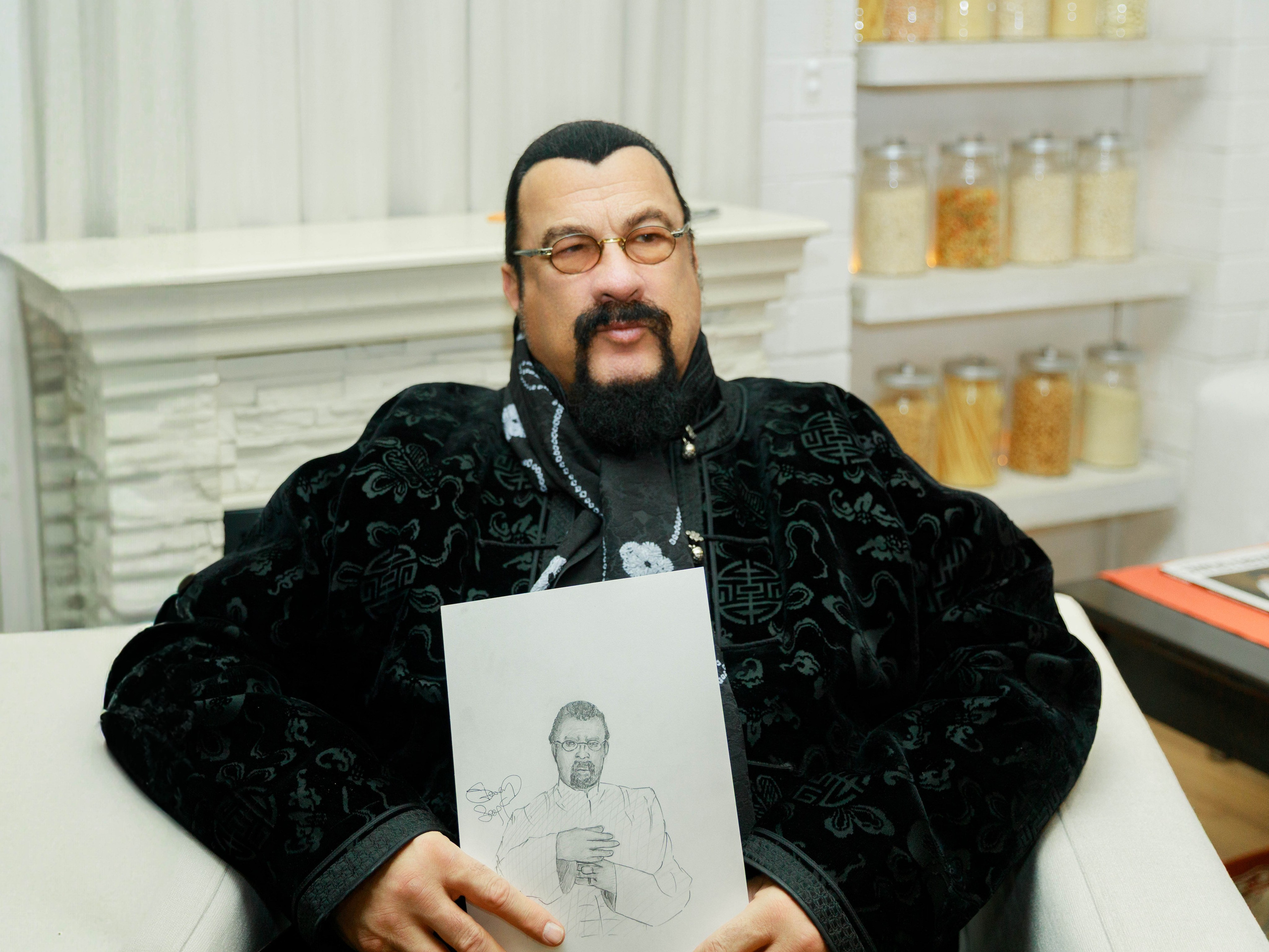 Стивен Сигал в Новосибирске. Репортажный фотограф в Новосибирске Алена Помазунова