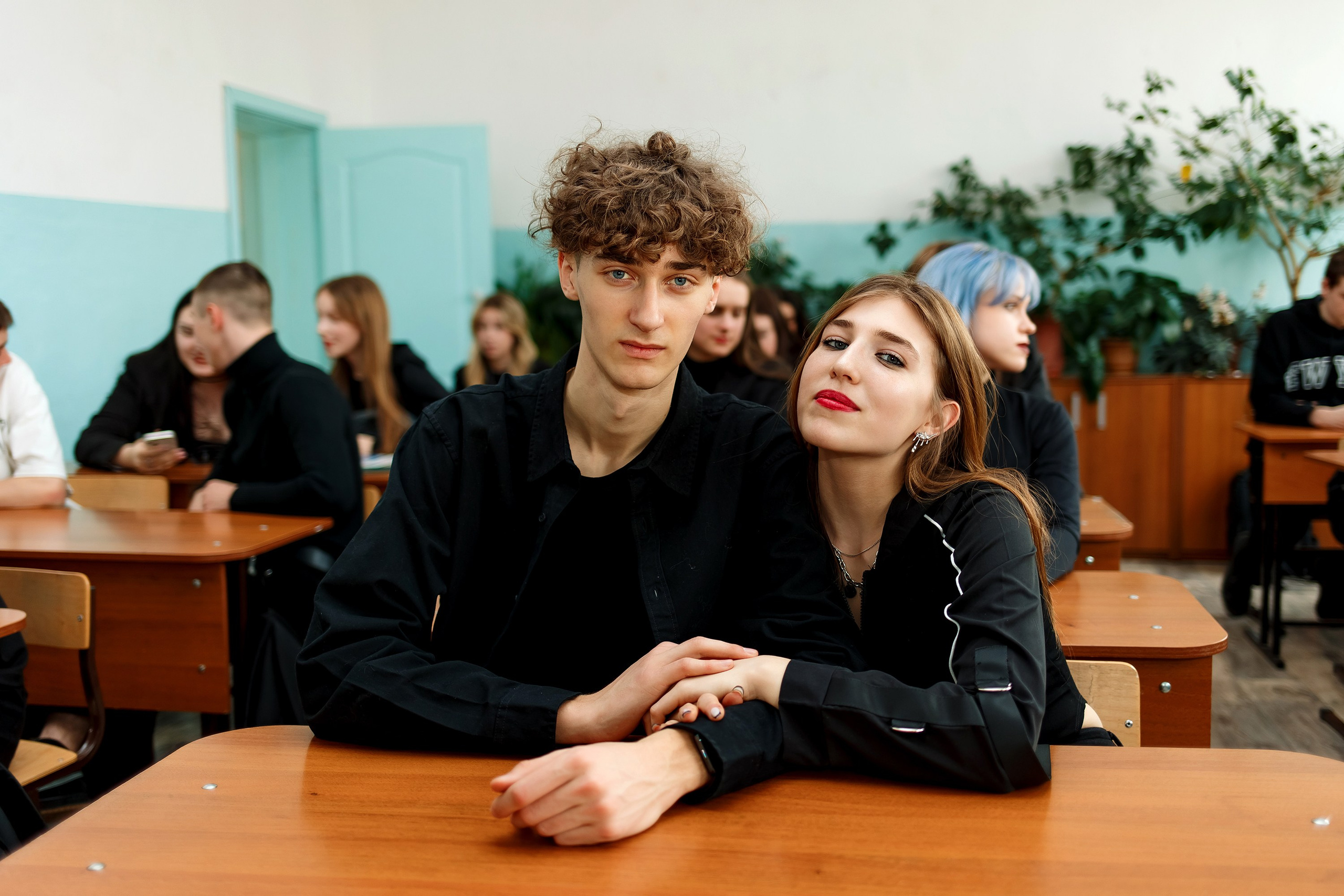 11 класс съемка в школе. Фотограф Любовь Корниенко, Примоский край