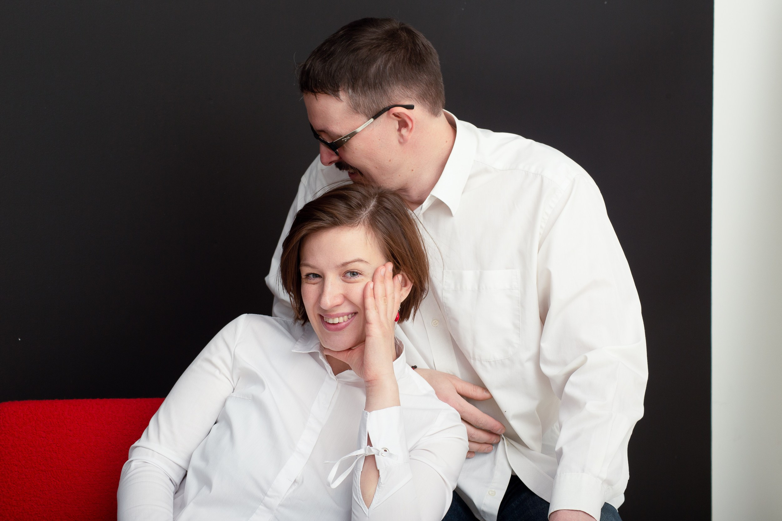 В студии. Фотограф Анастасия Малеева