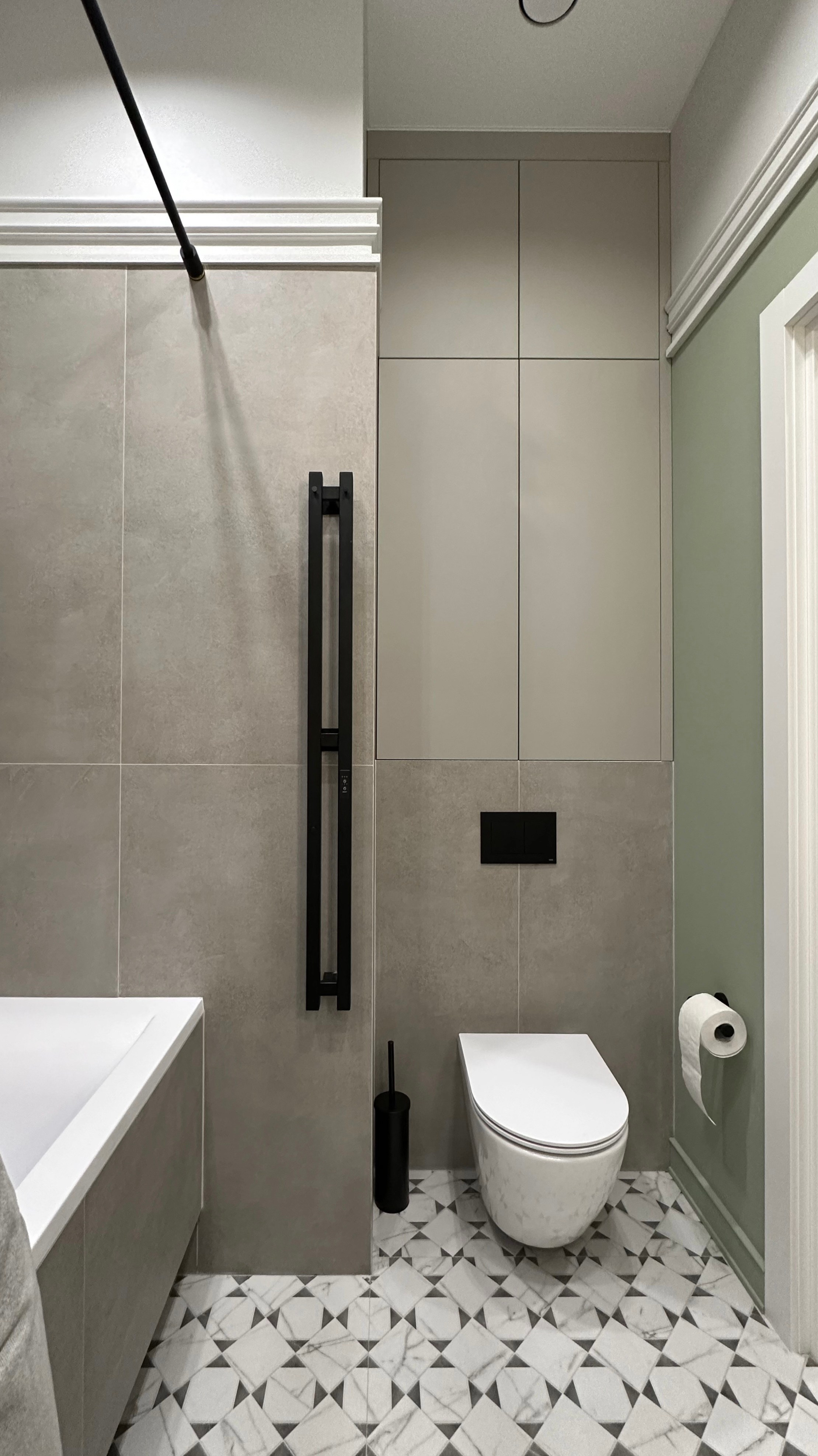 Инвест квартира в ЖК AFI PARK Воронцовский. Дизайнер интерьера Дарья Орлова