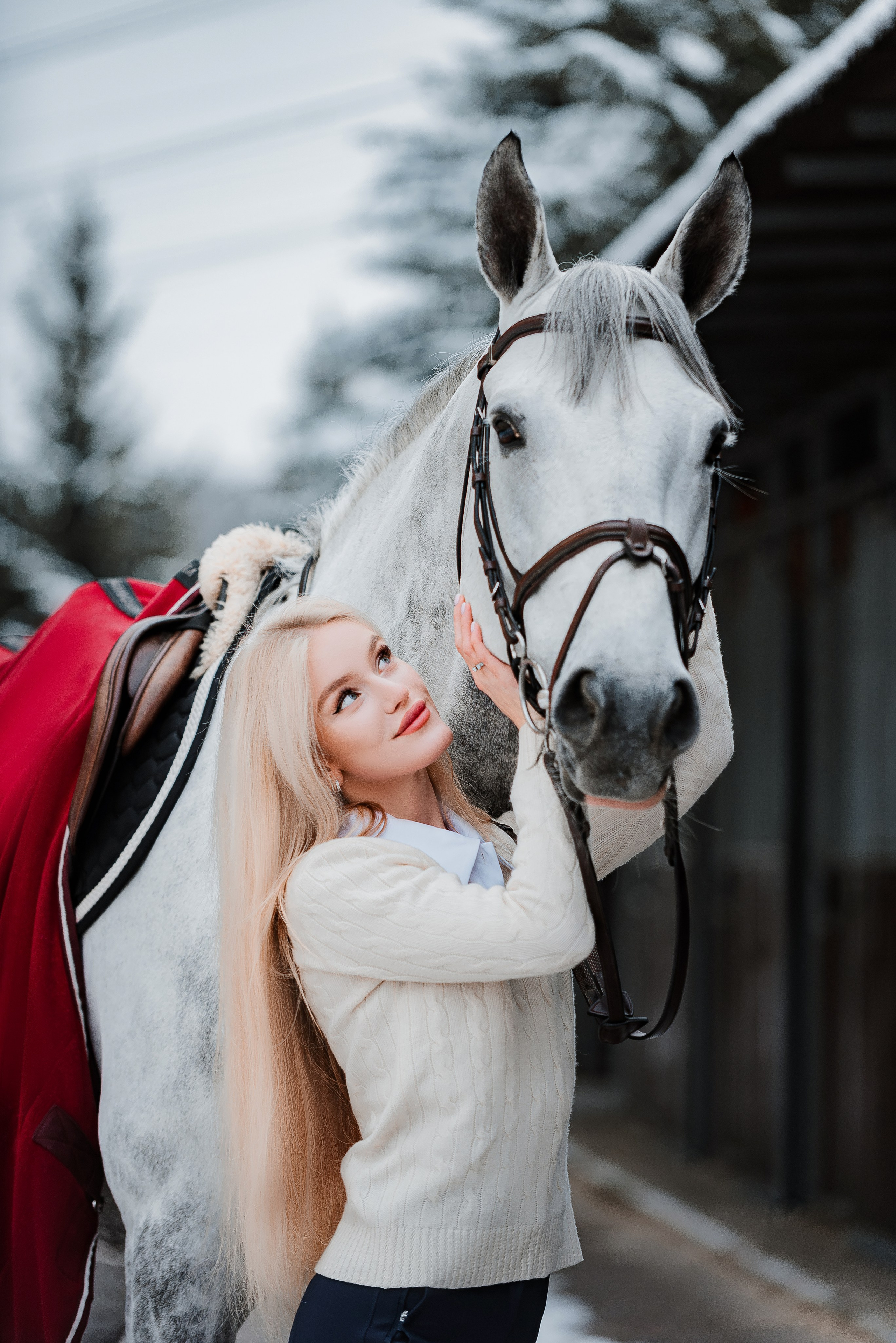 Анастасия и Соперник. Куракина Дарья • Конный фотограф