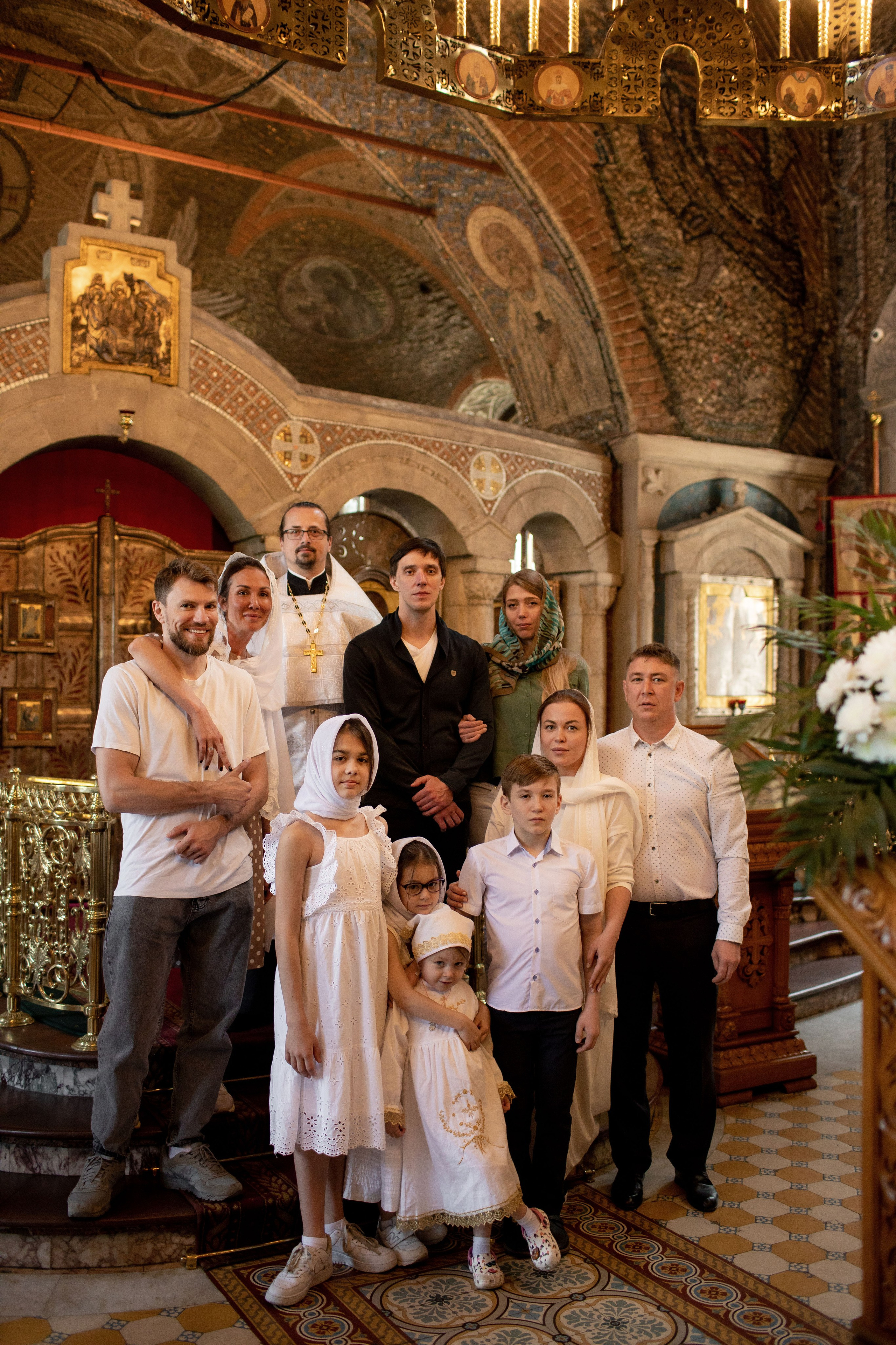 Таинство Крещения. Семейный фотограф в Москве