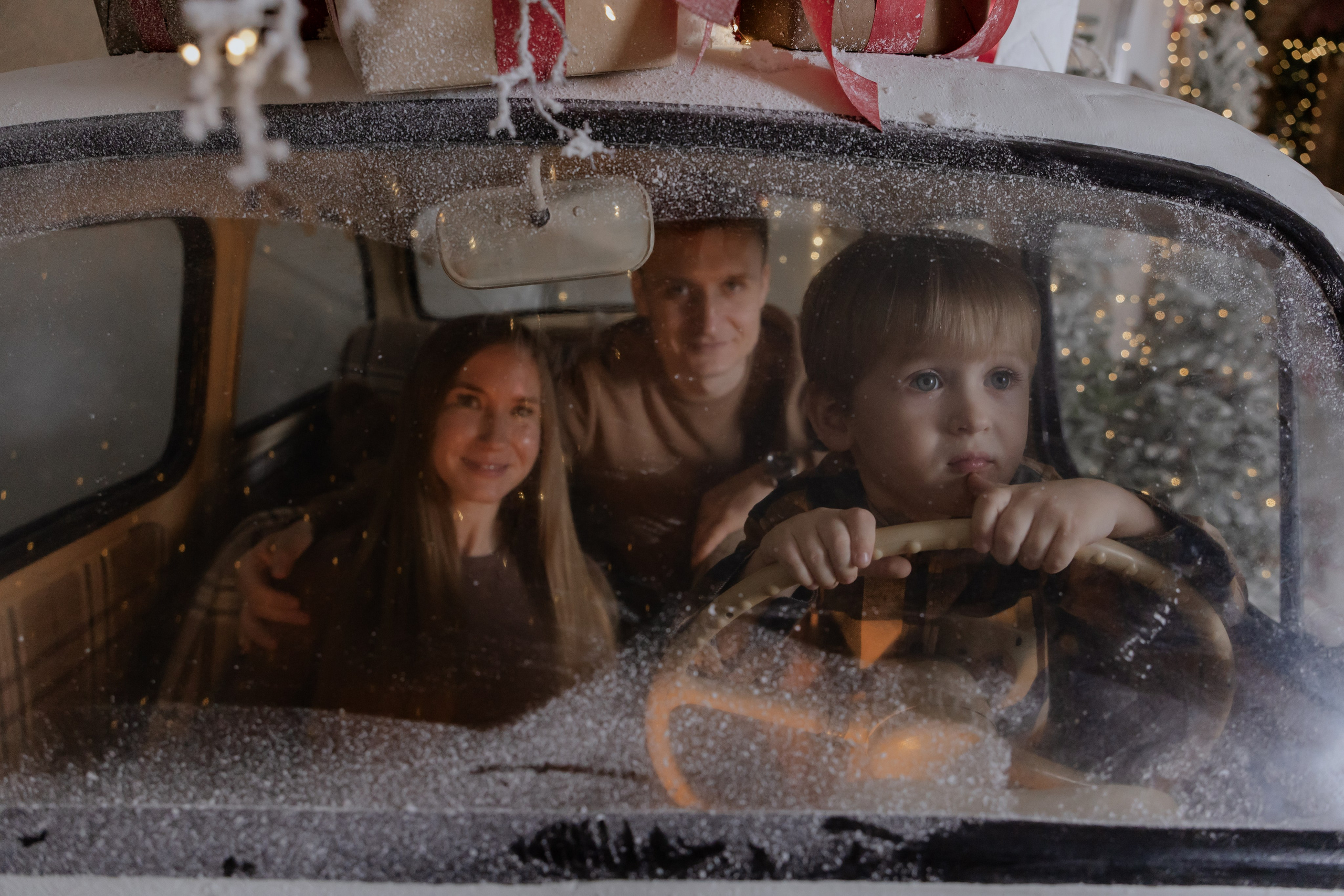 Новогодняя семейная съемка. Фотограф в Новосибирске Екатерина Васильева