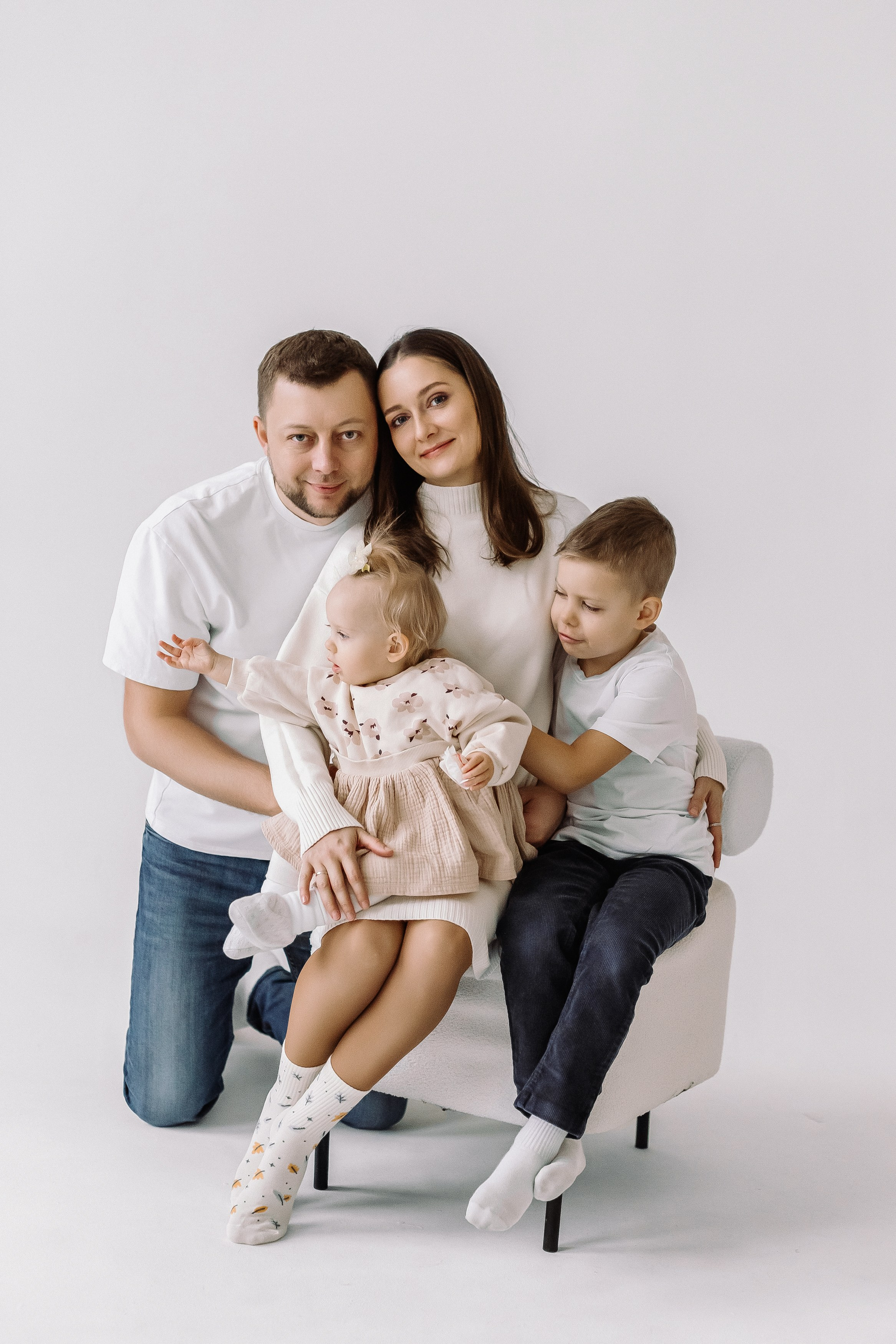 Семья, новый год. Портретный и семейный фотограф в Минске