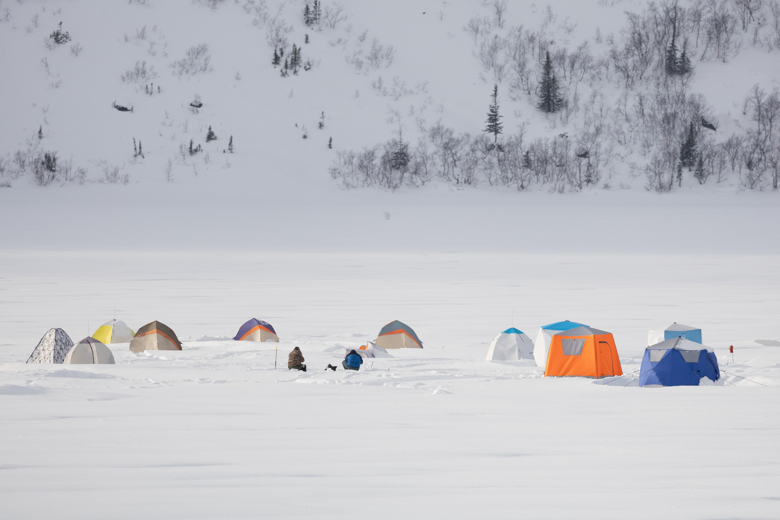 Кировск. Рыбаки. Алиса Северная. Визуальные исследования. Пейзажная и документальная фотография