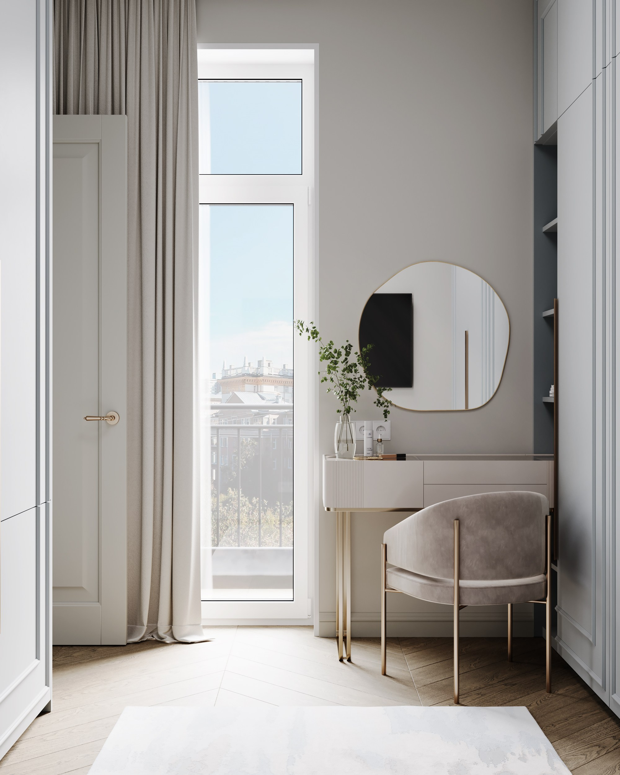 Color Classic. Дизайн интерьера | 3D визуализация | Миланская Марина