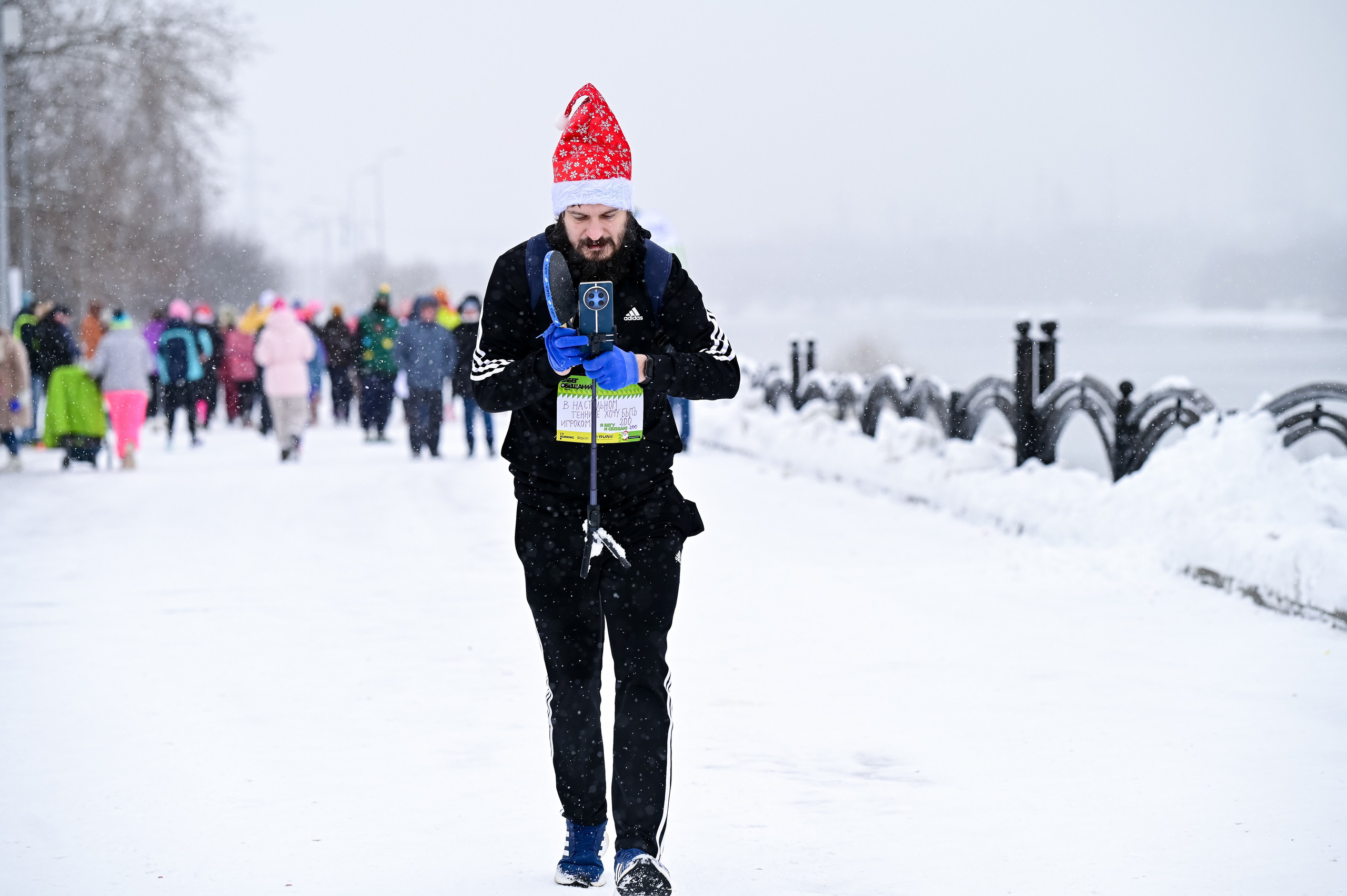 Новогодние 5 Вёрст Марьино и Забег обещаний (01.01.25). Фотограф | Ирина Гамзинова | Москва