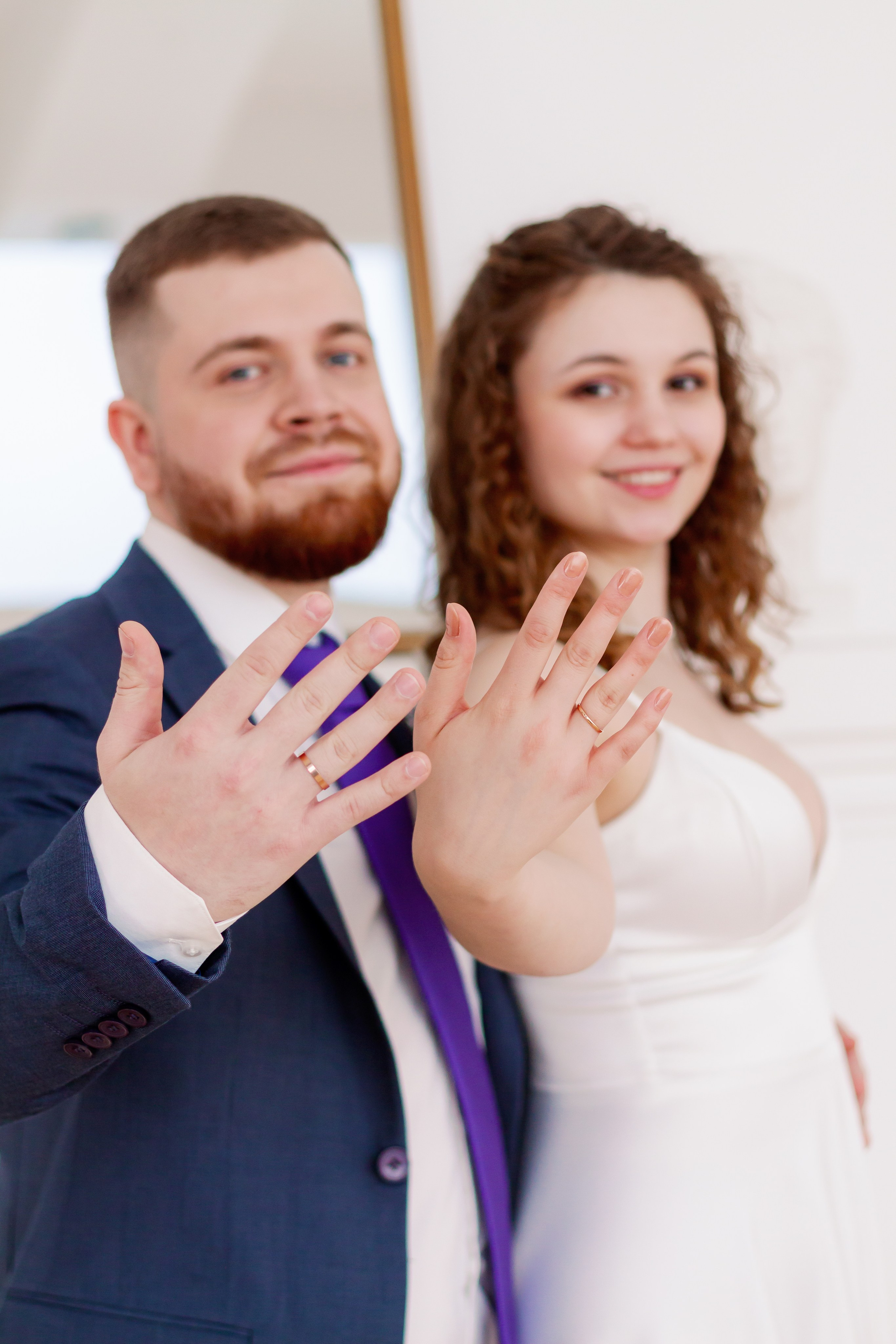 Зимняя свадьба Олега и Анастасии — Екатеринбург | ЗАГС и студийная съёмка. Фотограф в Екатеринбурге Пойгина Елена