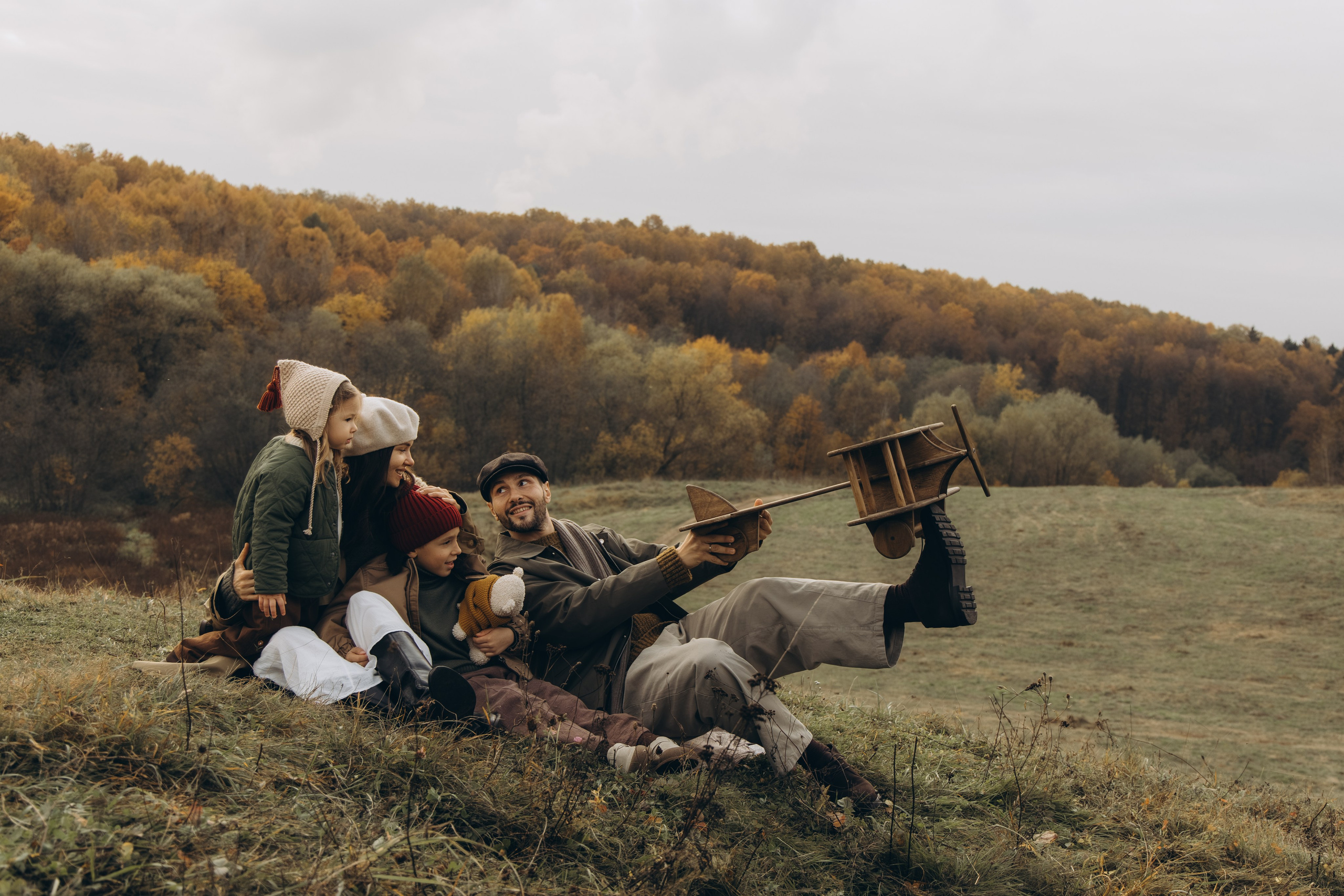 Теплая осенняя история. Семейный фотограф в Москве Лоншакова Кристина