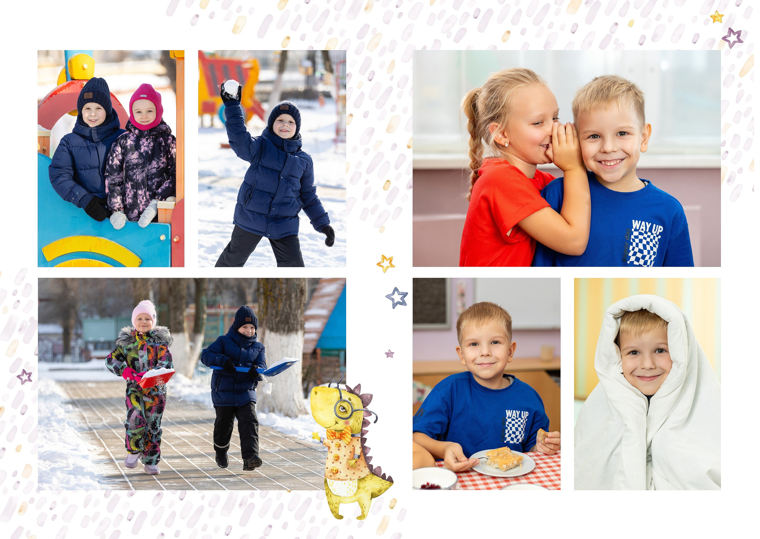 Варианты, садик. Студия детской игровой фотографии COLOUR