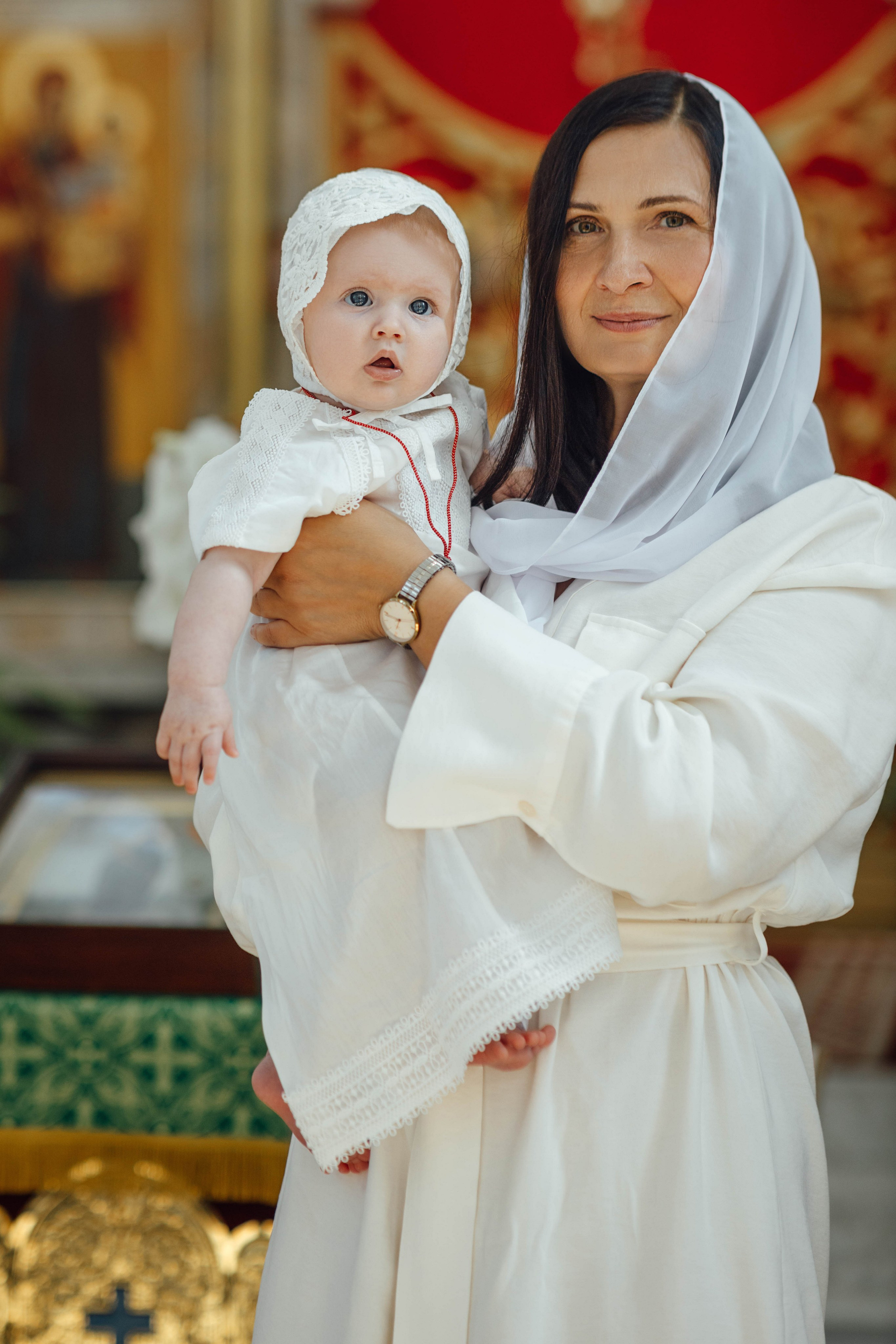 Крещение Мишель, гп. Ивенец, храм Ефросинии Полоцкой, август 2025