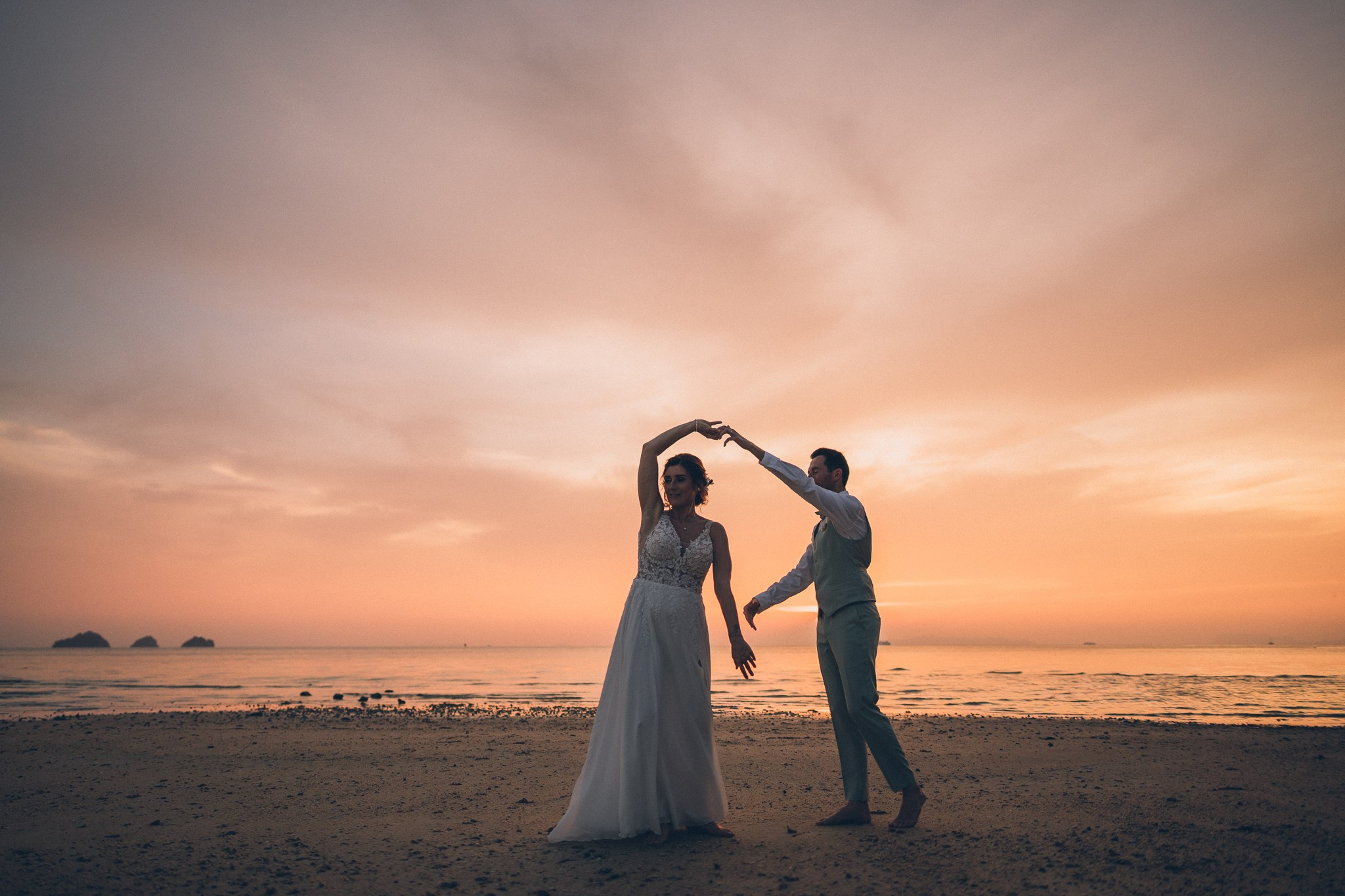 Luxury Beach Wedding Reception